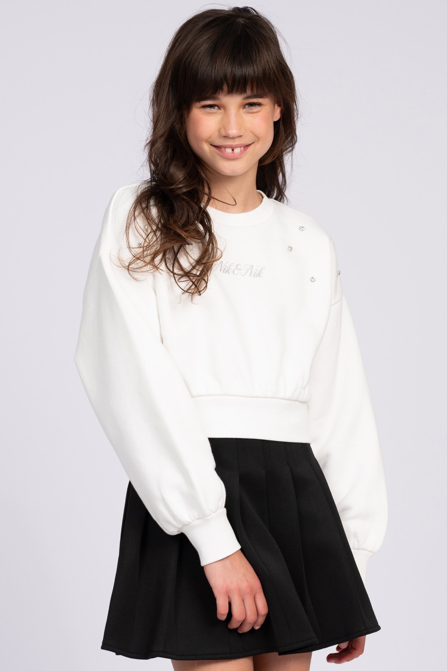 DIAMOND SWEATSHIRT OFF WHITE 1