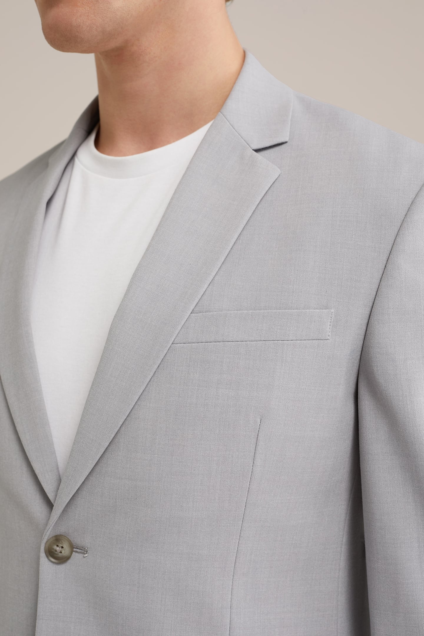 BLAZER BLENDED LIGHT GREY 5