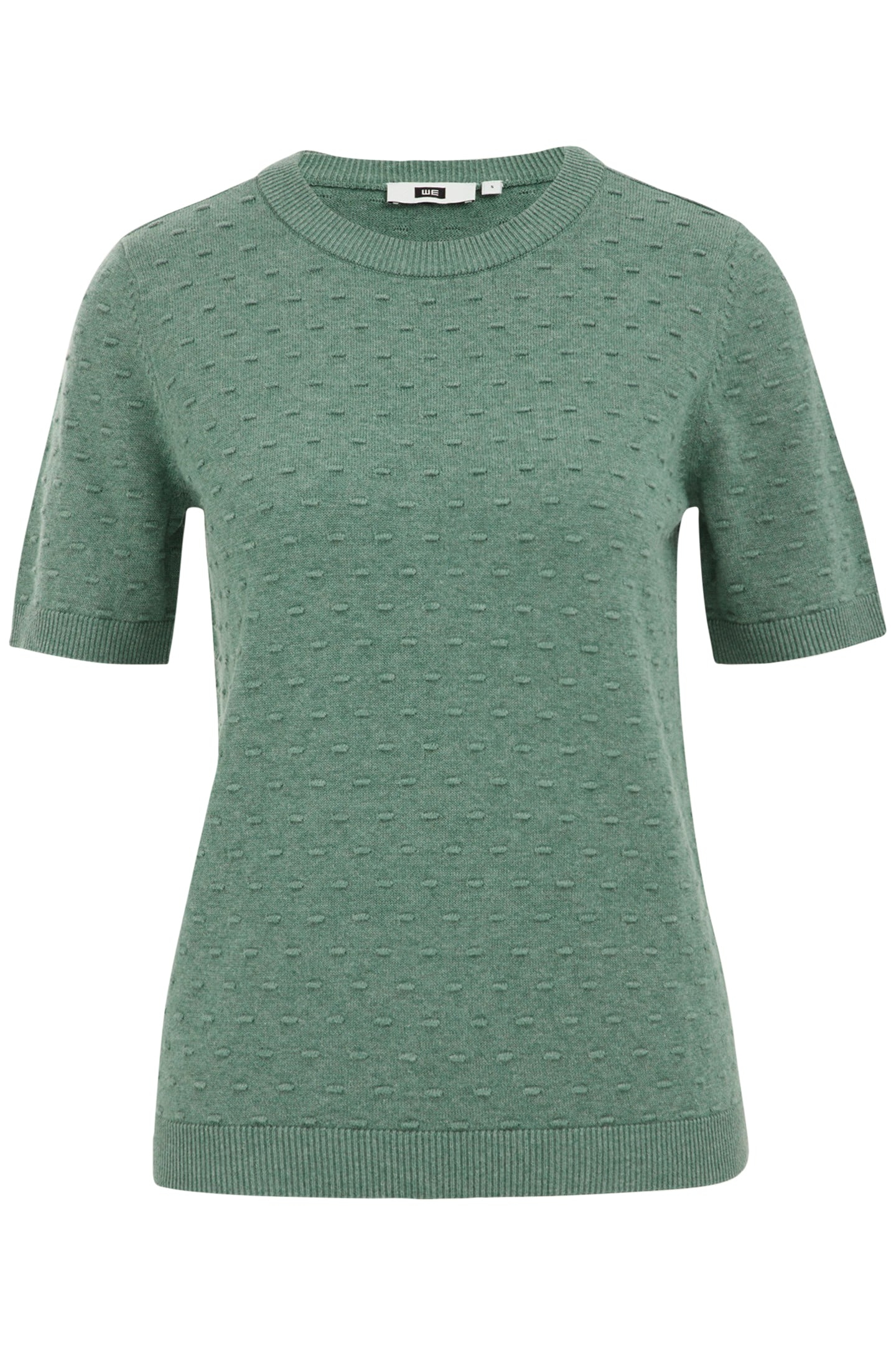 KNITTED PULLOVER LIGHT GREEN 4