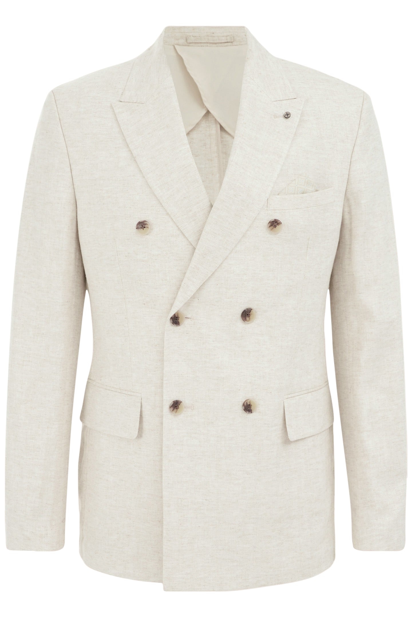 BLAZER DOUBLE BREASTED BEIGE 4