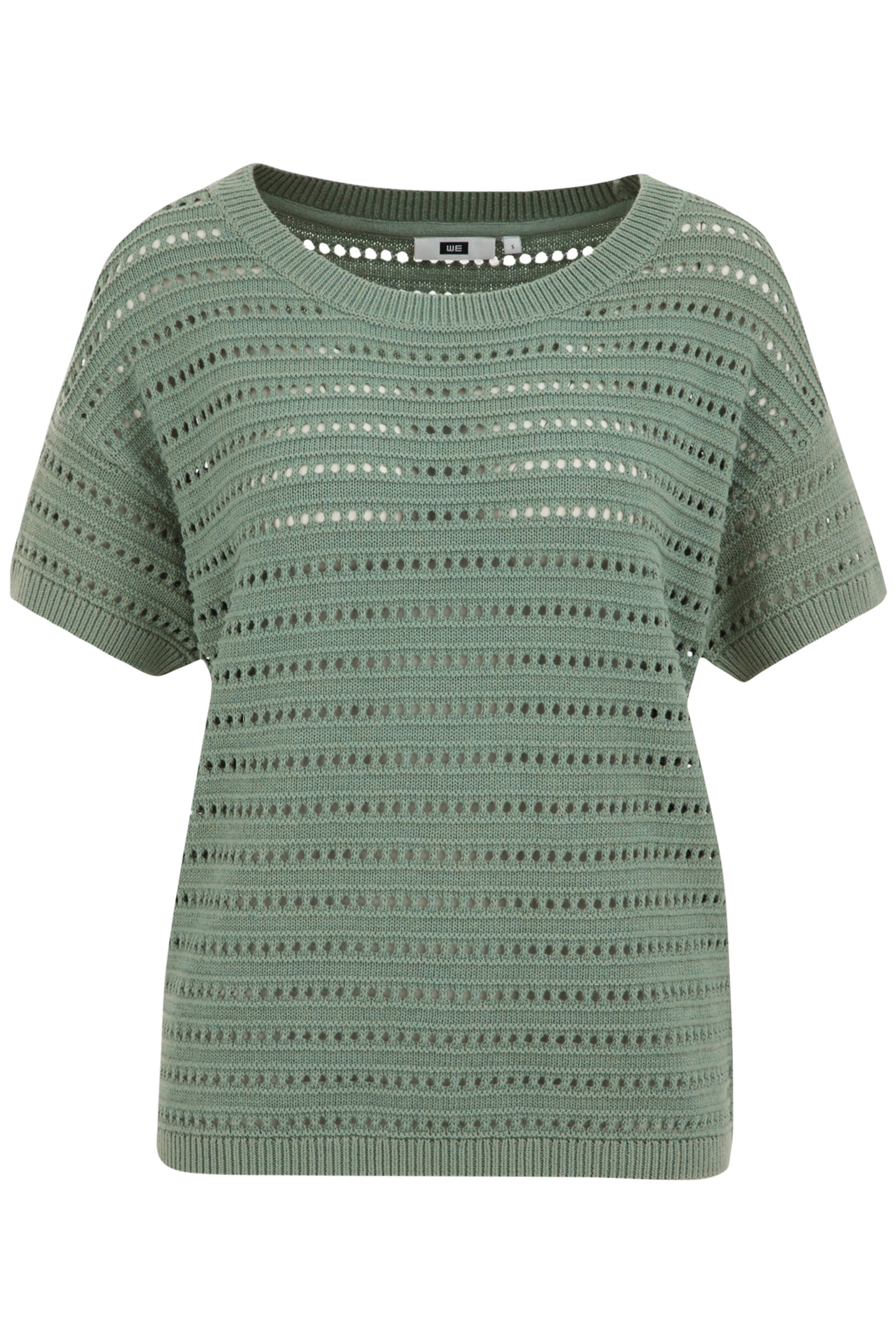 KNITTED PULLOVER LIGHT GREEN 4