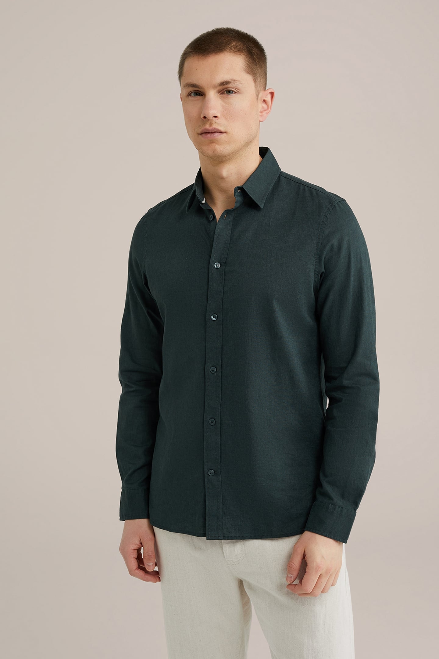 SHIRT MOSS GREEN 1