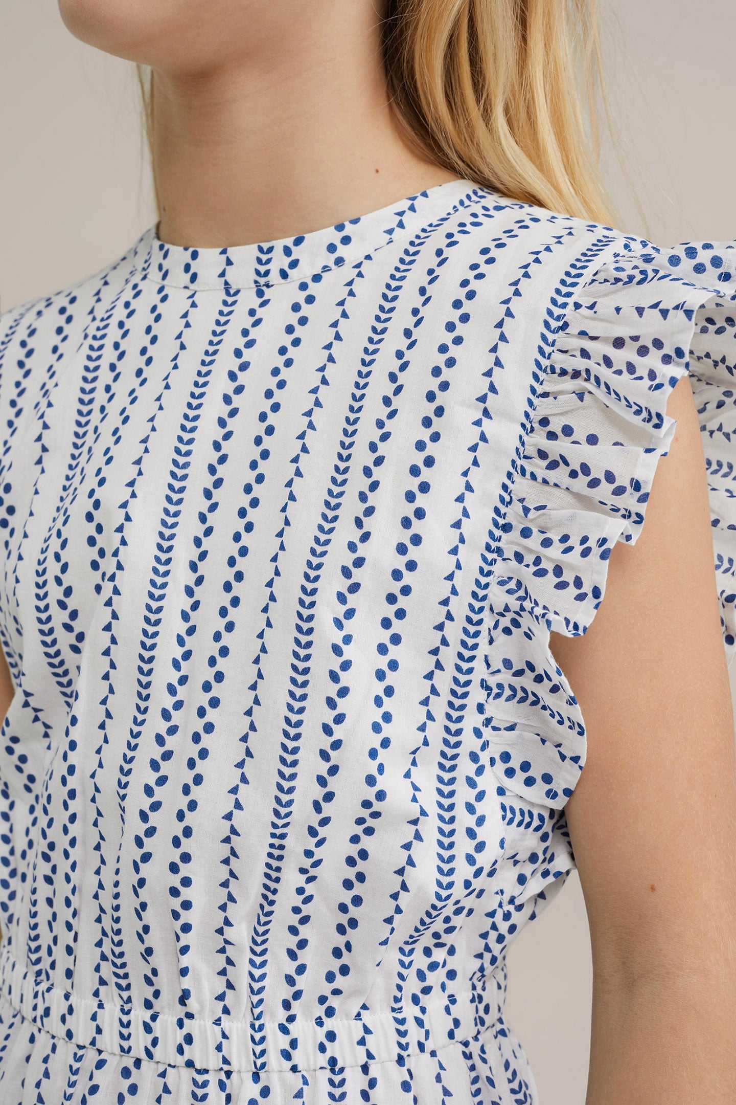 DRESS MID LENGTH DARK BLUE 5