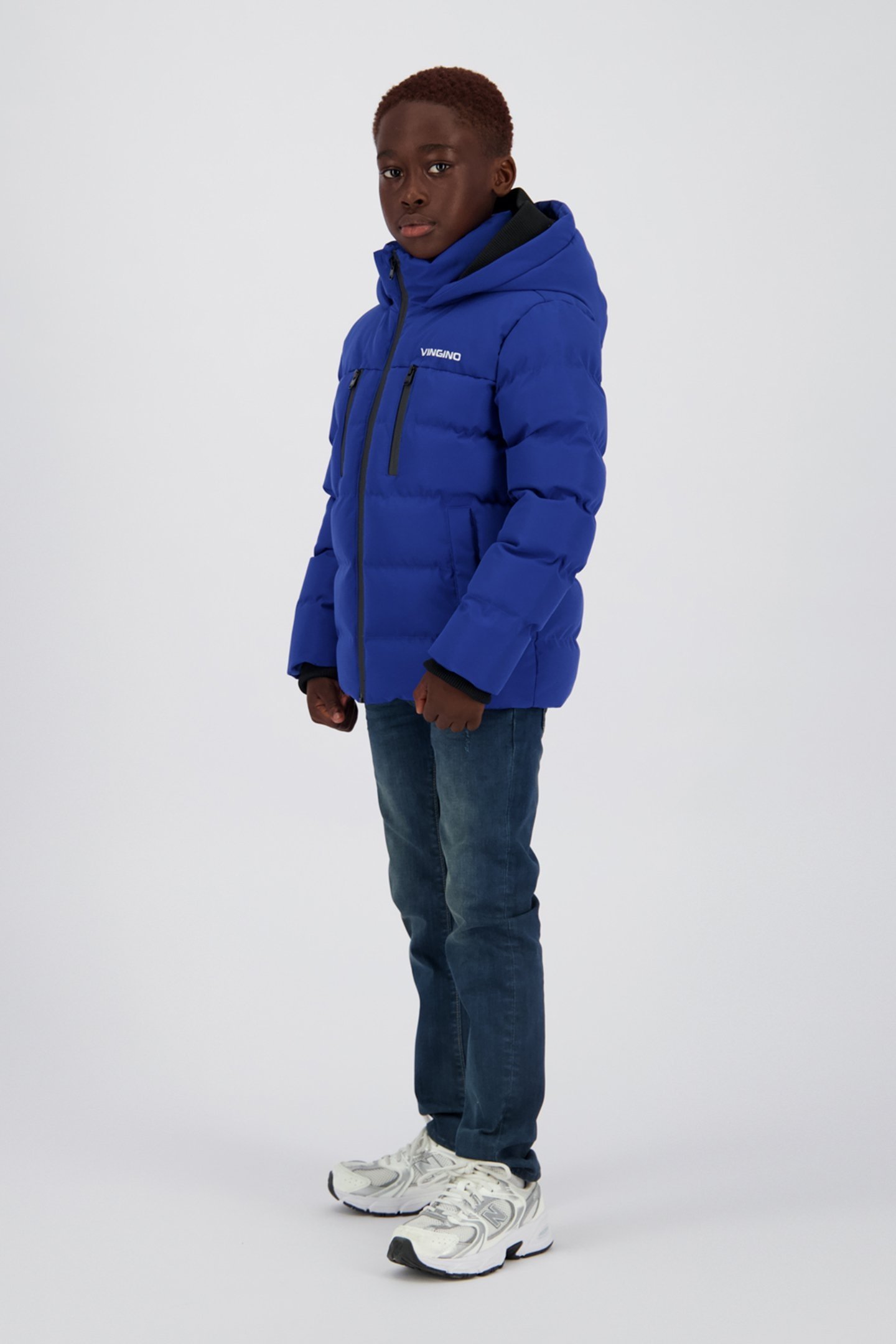 BOYS TIGON JACKET OUTDOOR DENIM BLUE 5