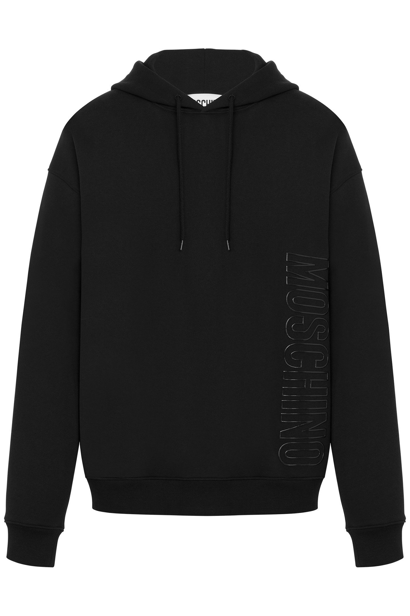COTTON HOODIE SWEATSHIRT BLACK 3