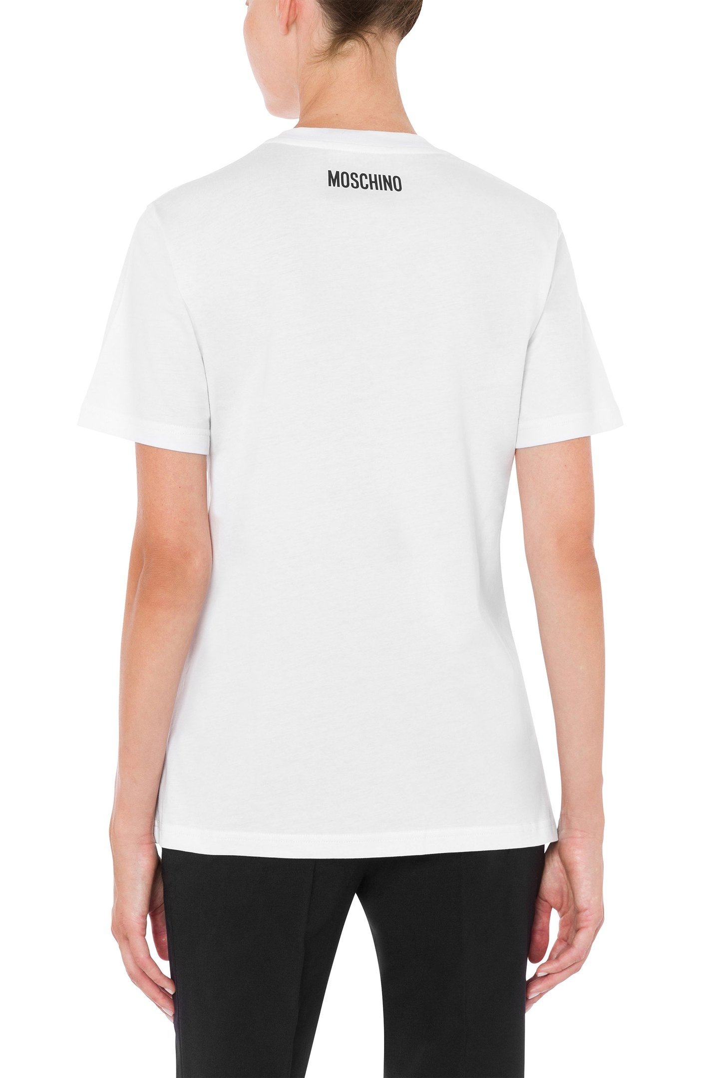 YOU CAN'T BE SERIOUS ORGANIC JERSEY T-SHIRT WHITE 2