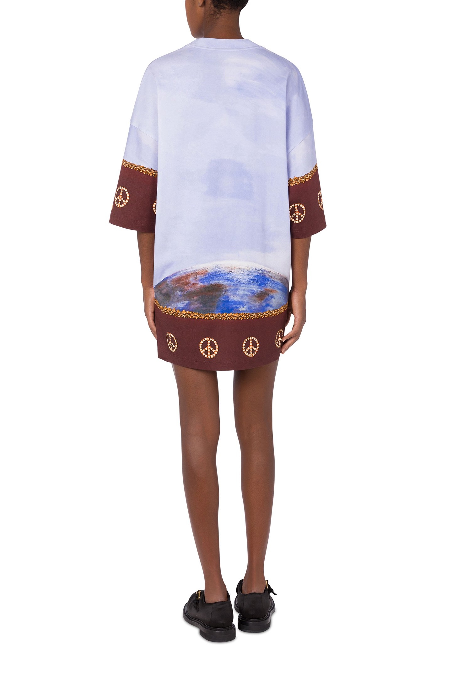 COTTON INTERLOCK DRESS VOLEMOALTHOUGH BLUE 2