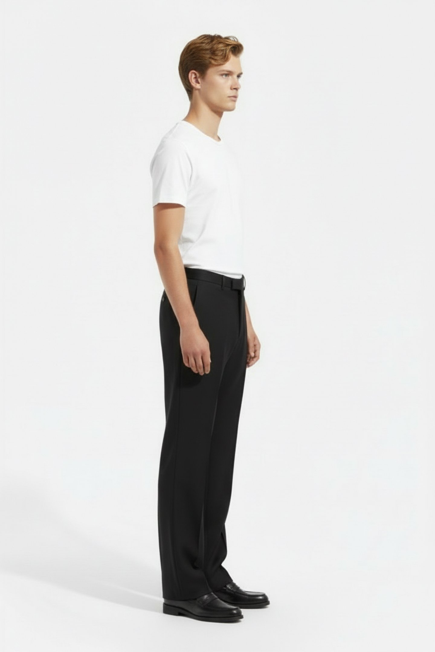 TUXEDO PANTS WITH STRAPS BLACK 3