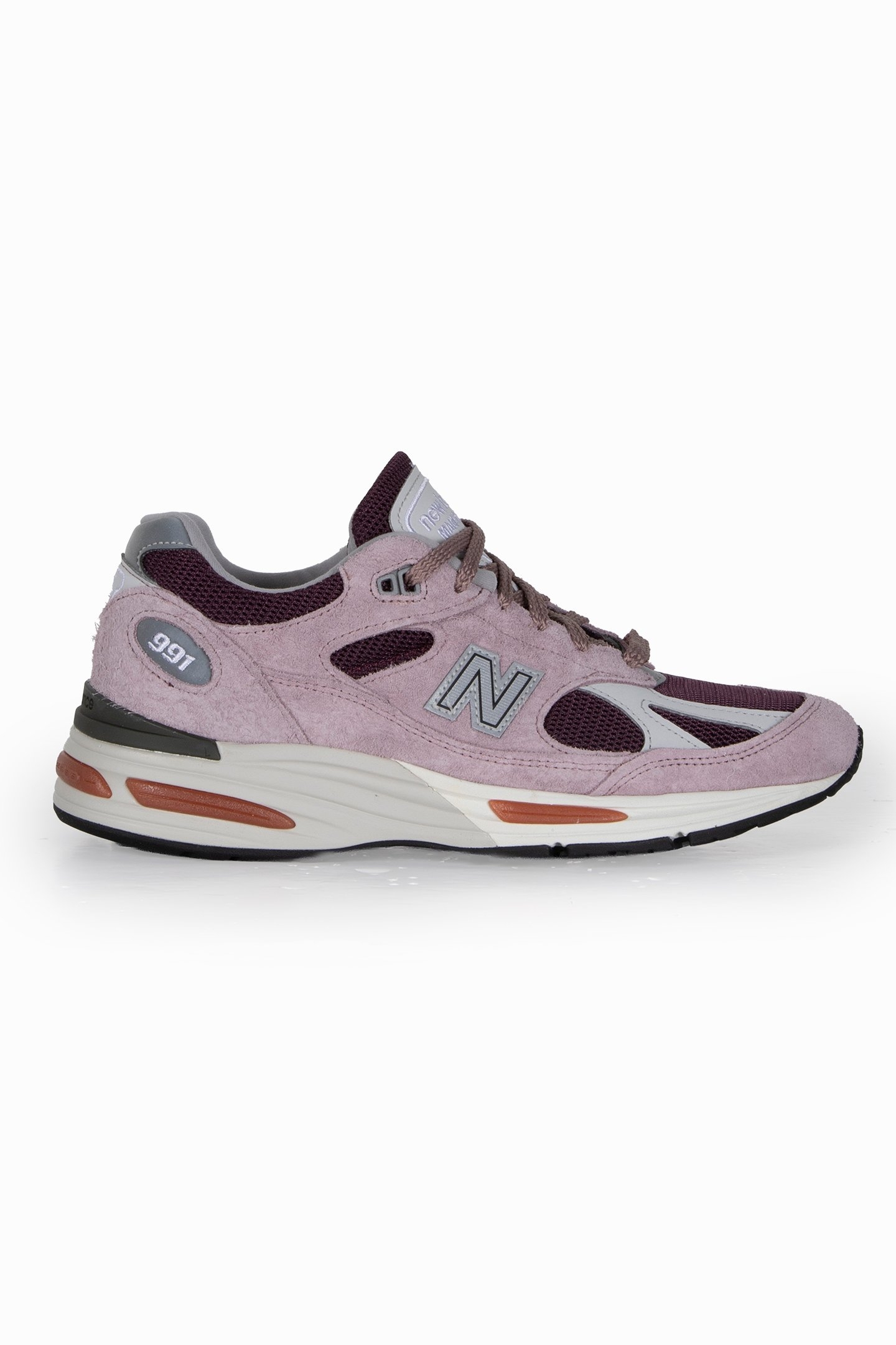UNISEX MADE IN UK 991V2 GRAPE SORBET DEAUVILLE MAUVE 1