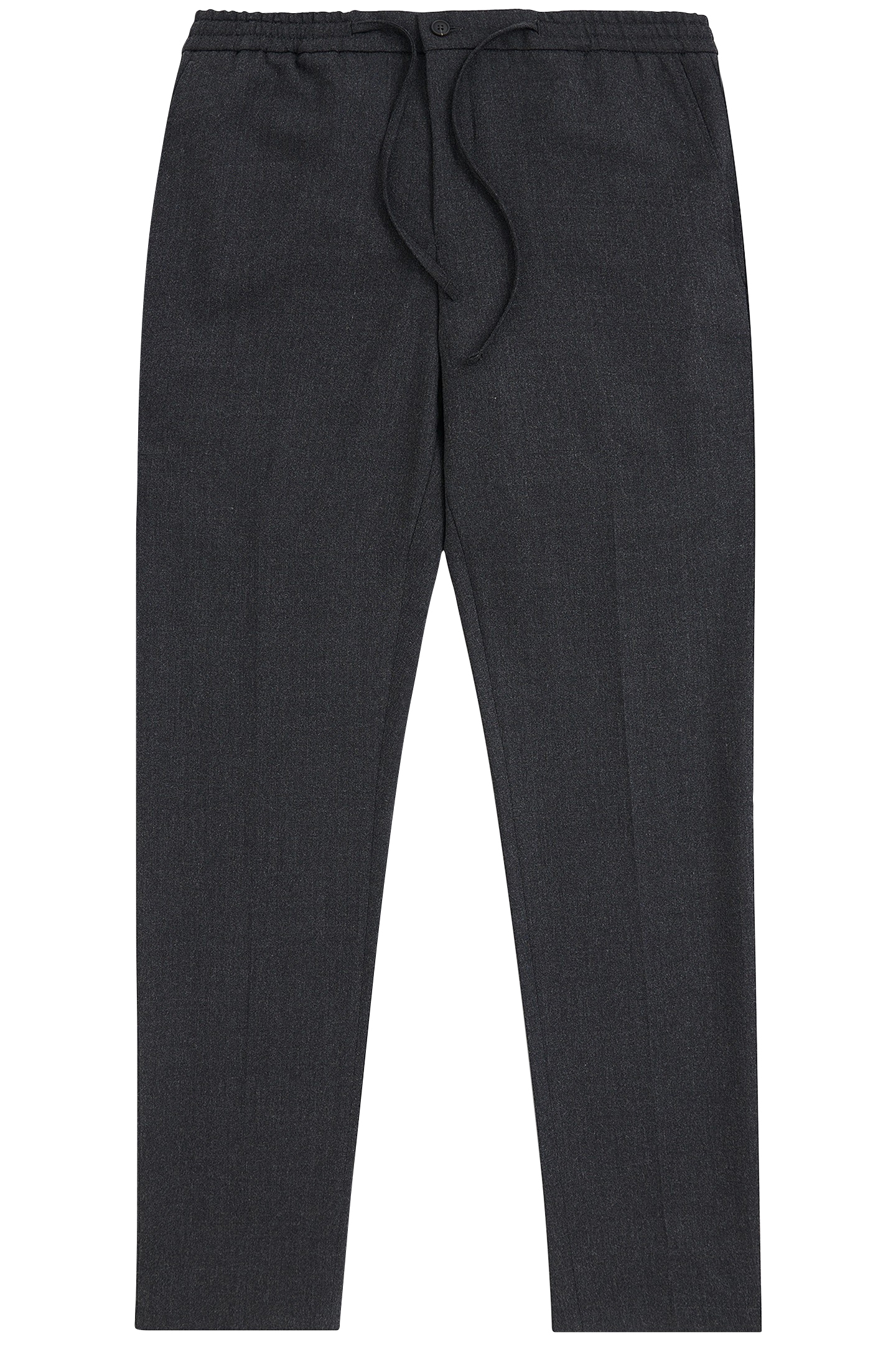 MONTREAL WASHABLE FLANNEL WOOL-STRETCH DARK GREY 2