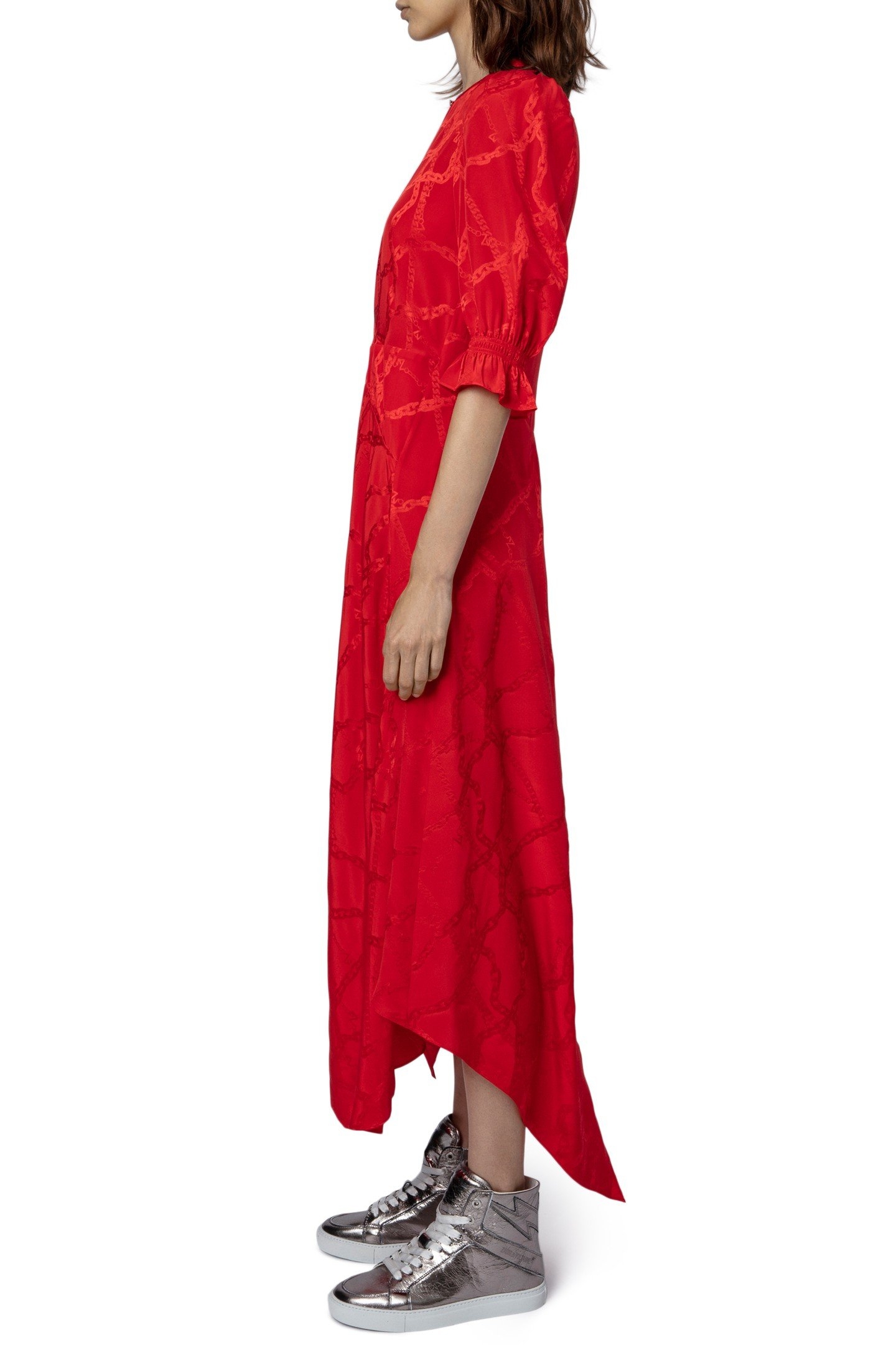 RANAGE JACQUARD CHAINES DRESS JAPON 3