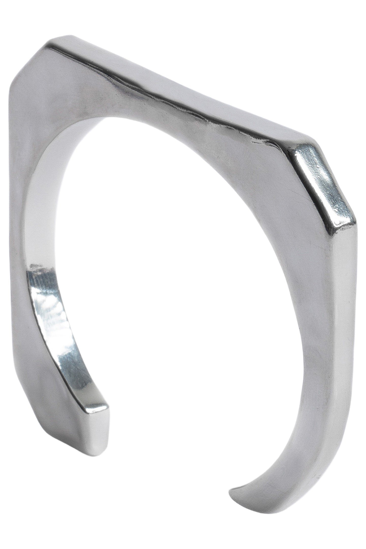 CECILIA BANGLE ANTIC SILVER 1