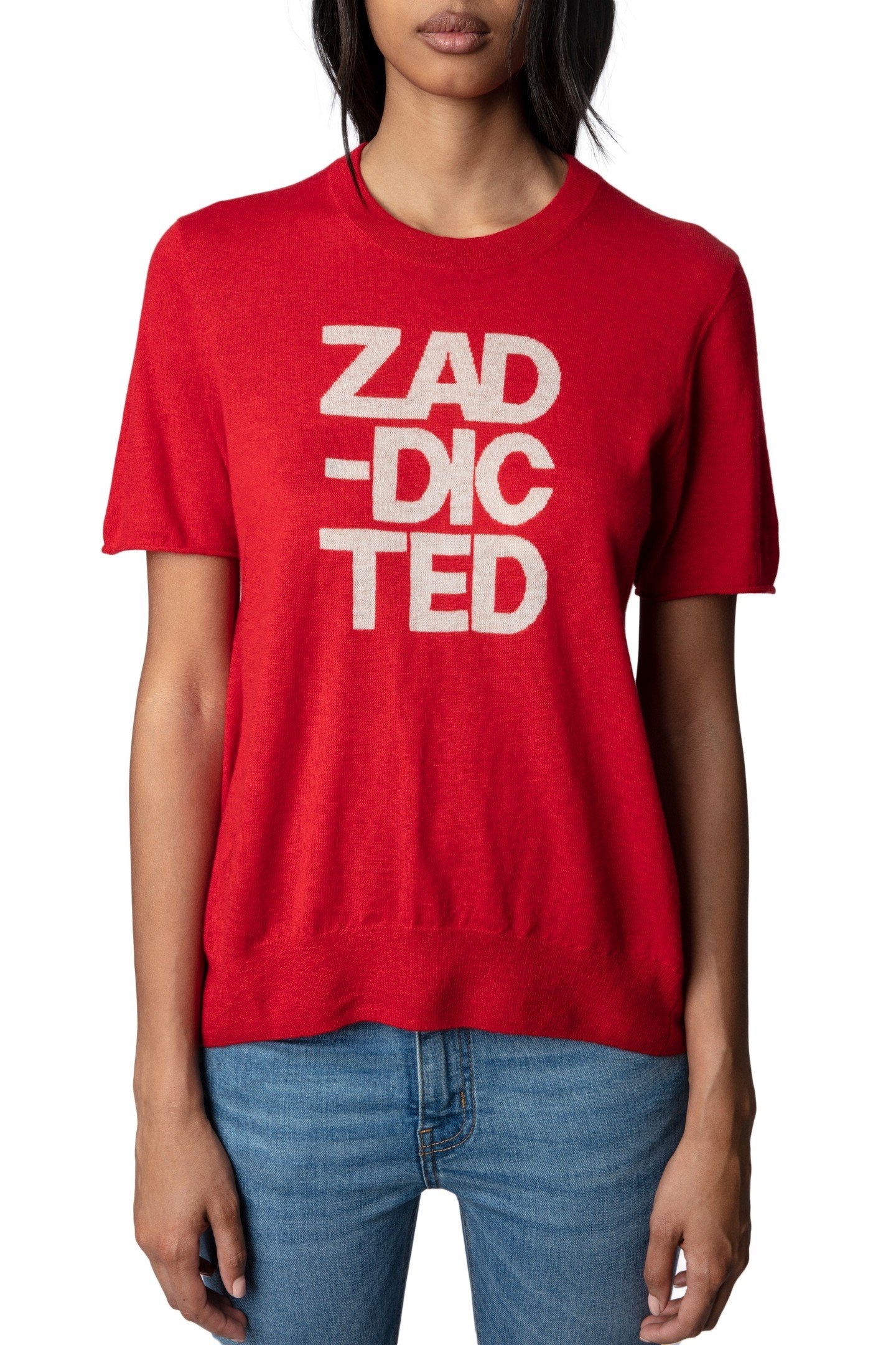 IDA ZADDICTED CASHMERE SHORT-SLEEVED JUMPER JAPON 1