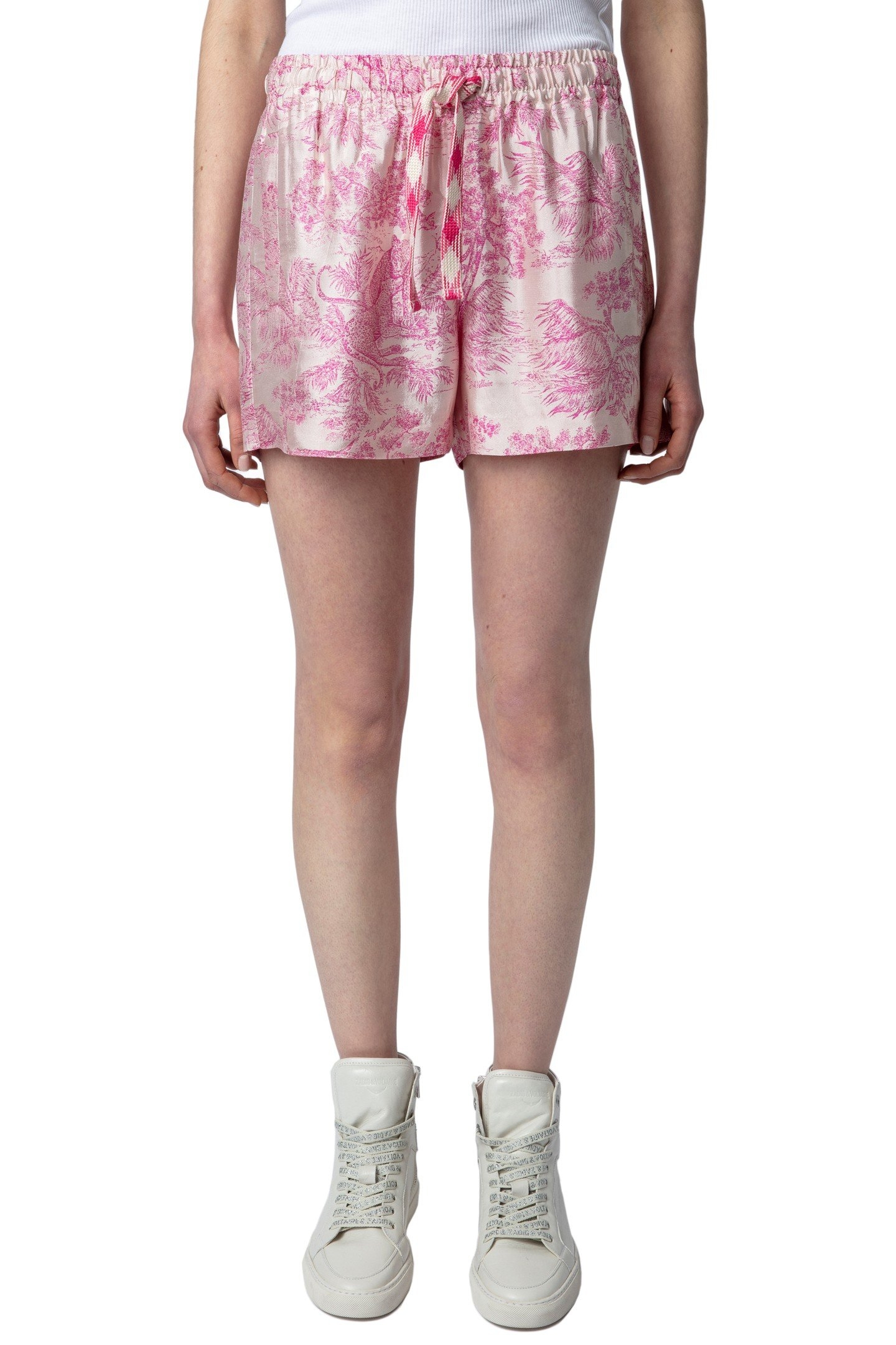 PAXI JACQUARD TOILE DE JOUY SHORTS TOILE 1