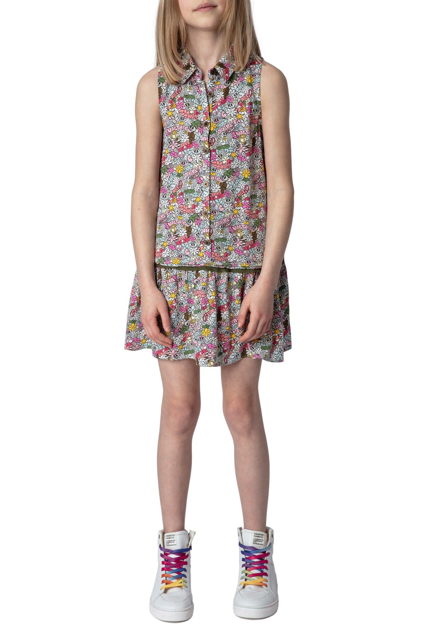 KARO GIRL DRESS MULTICOLOR 7