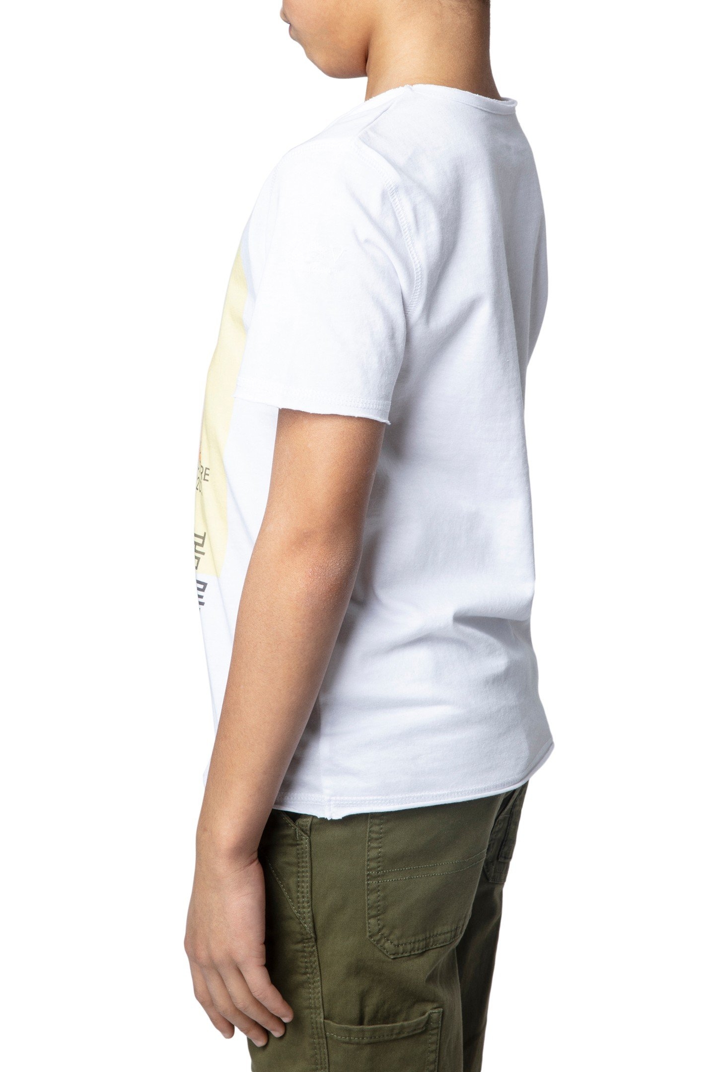 BOXER BOYS SHORT SLEEVES BLANC 3