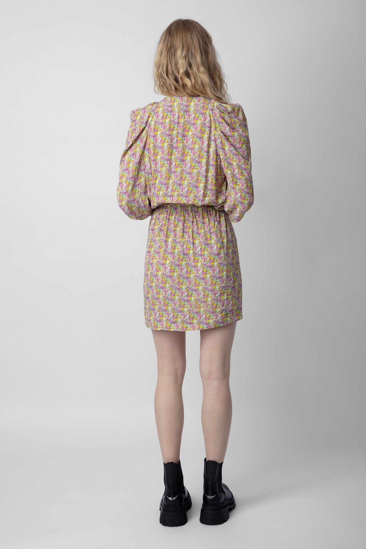 RUZ CREPE LIBERTY WINGS DRESS SUN 2