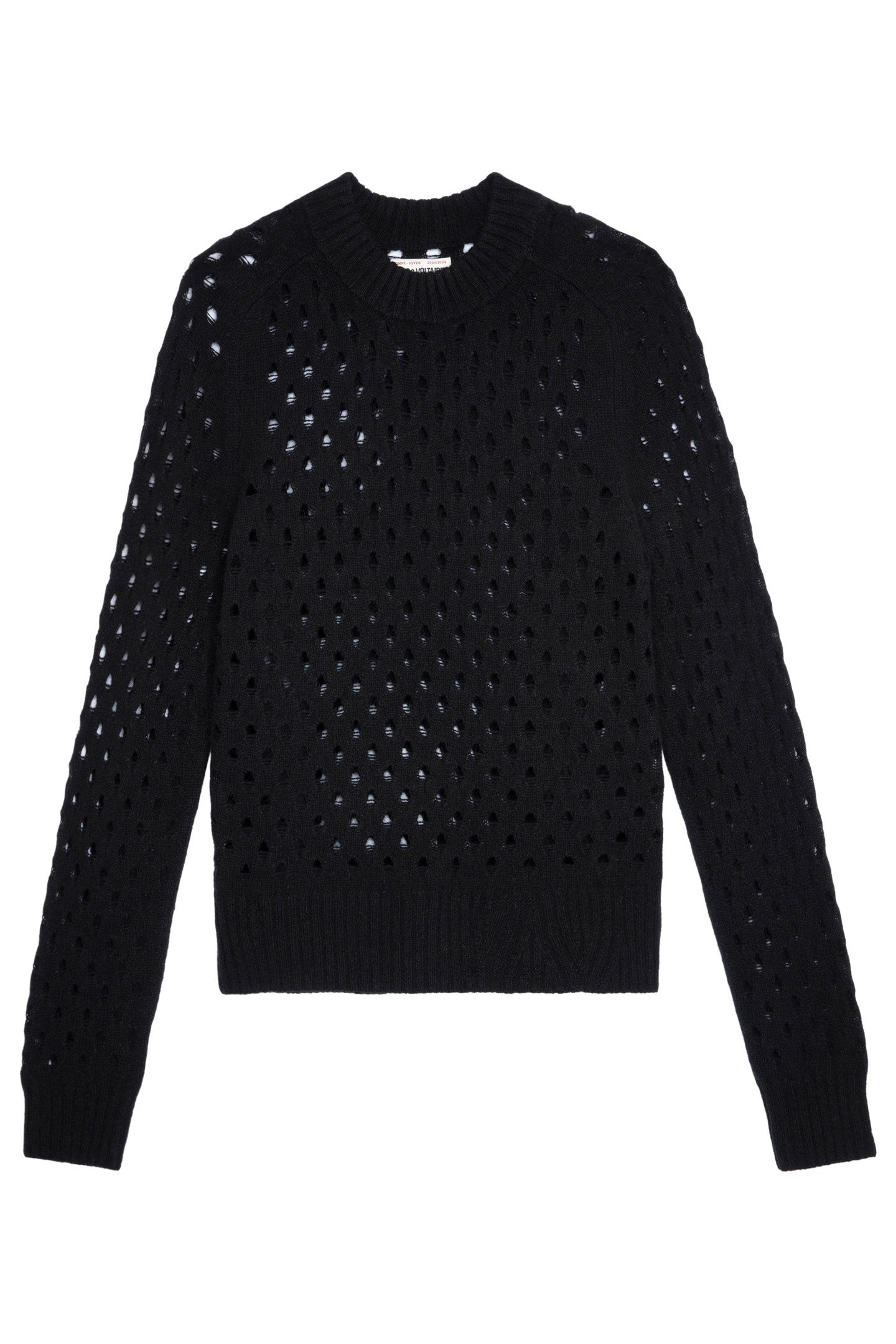 UNISEX LILI DESTROY SWEATER NOIR 1