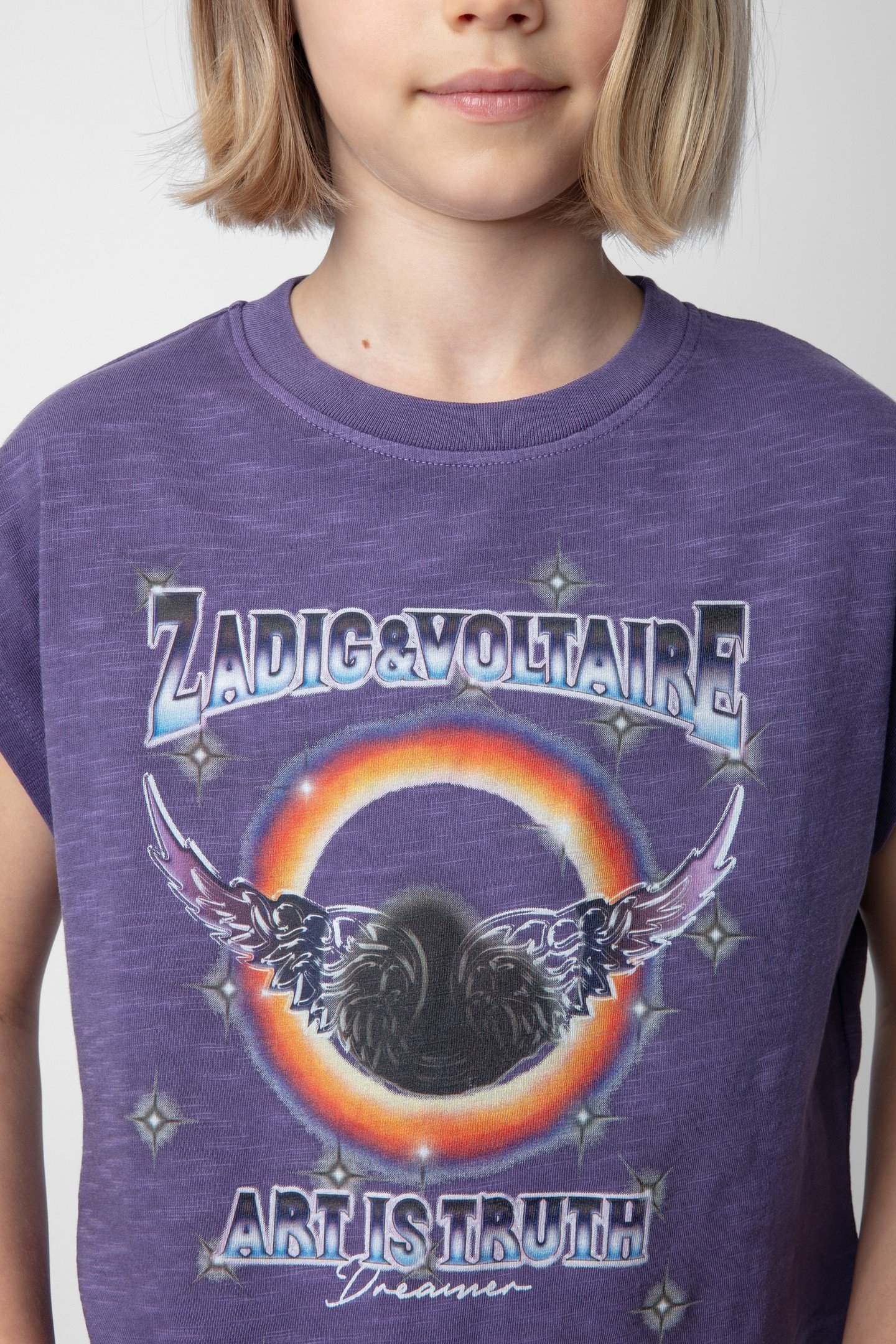 THYA GIRLS T-SHIRT VIOLET 6