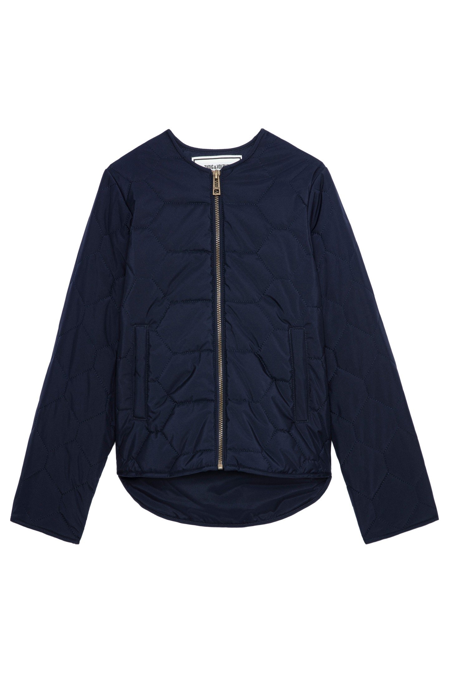 CLIDE GIRLS JACKET DARK BLUE 4