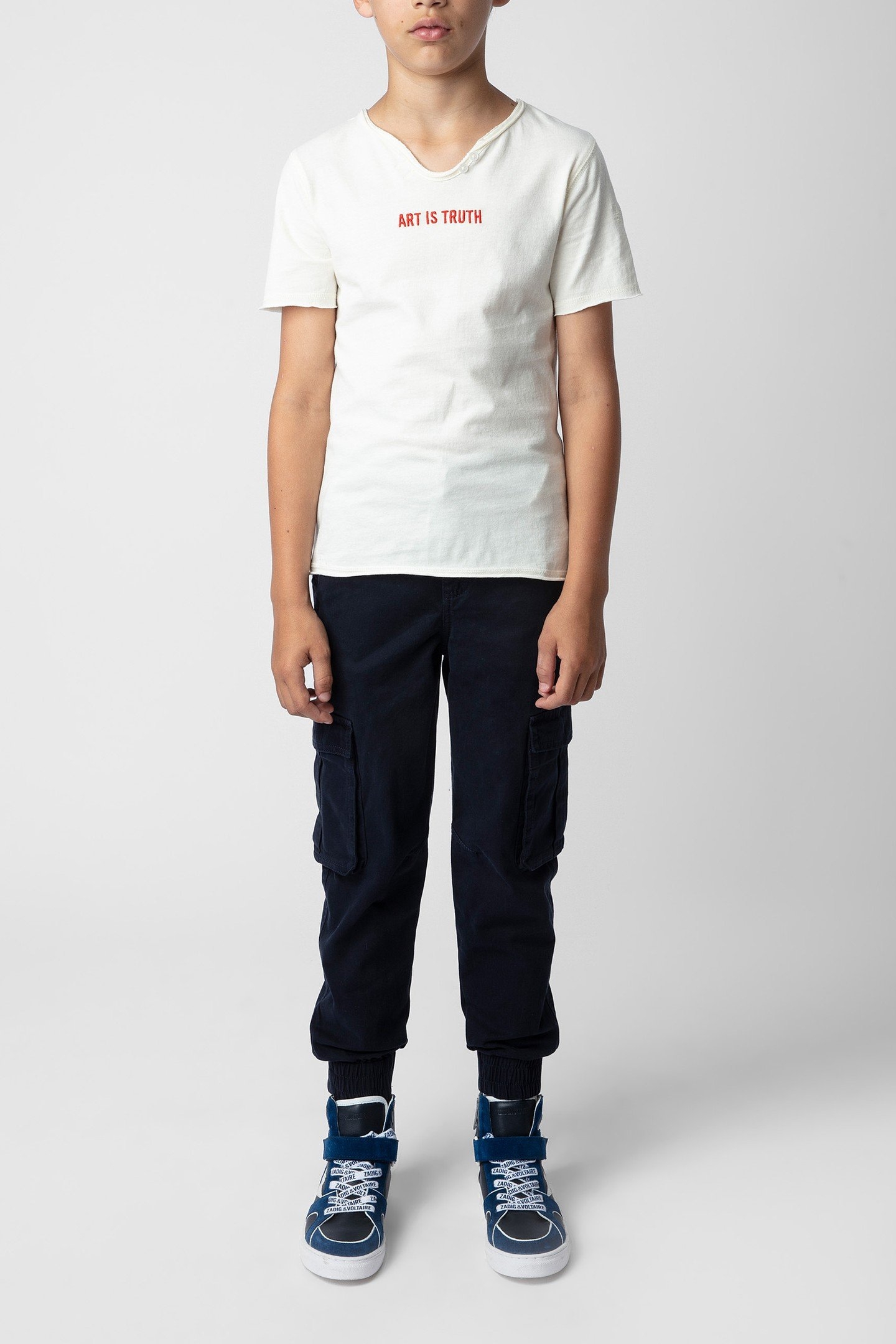 BOXER BOYS T-SHIRT LAIT 1