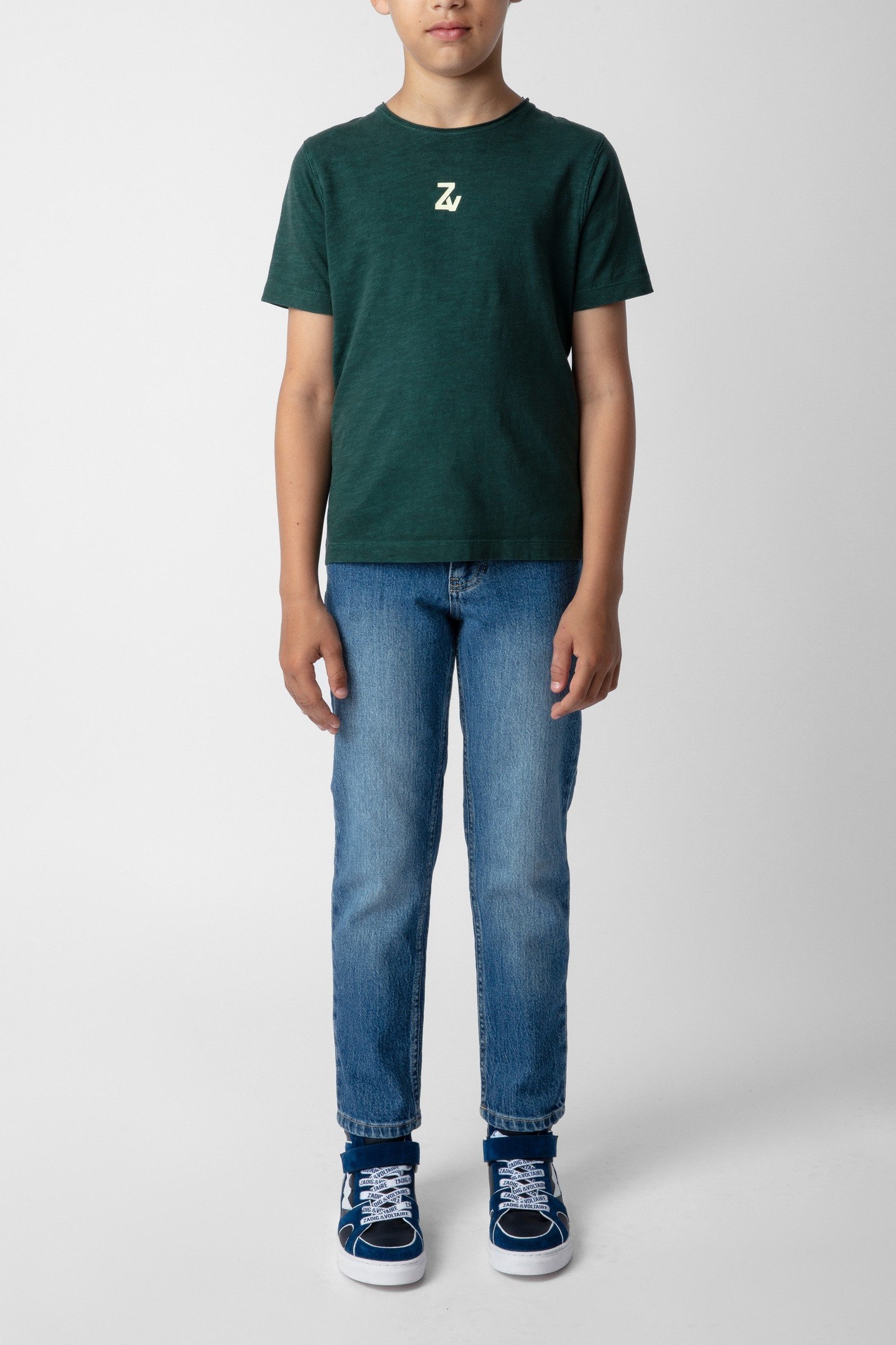 KITA BOYS T-SHIRT DARK GREEN 2