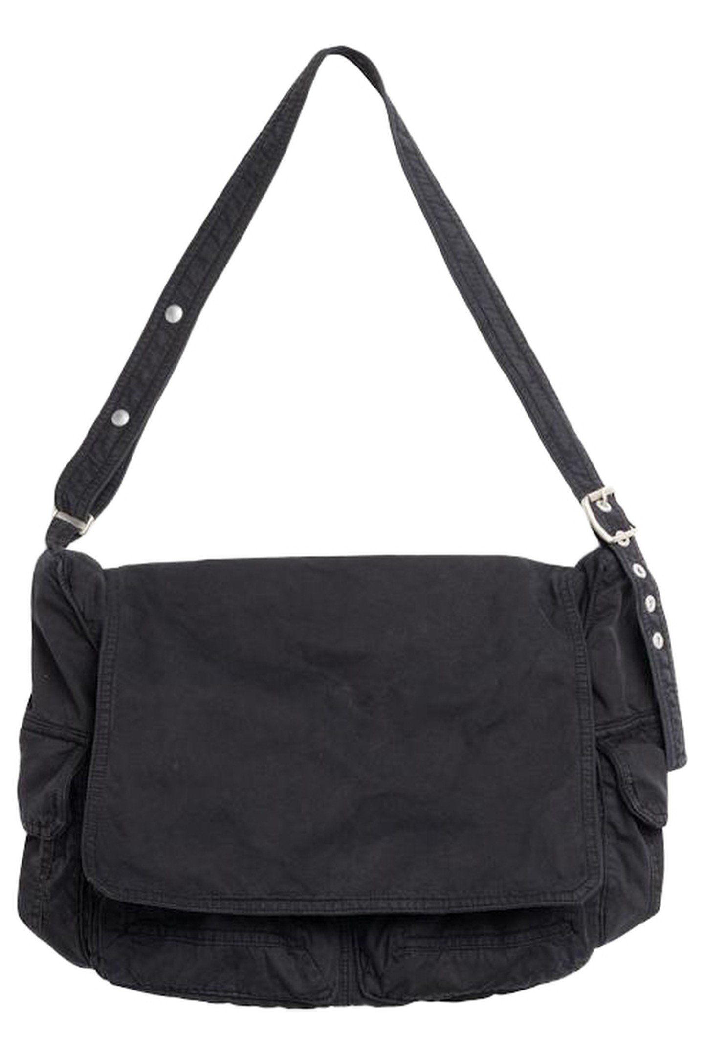 ERL – TWILL CARGO BAG BLACK 1