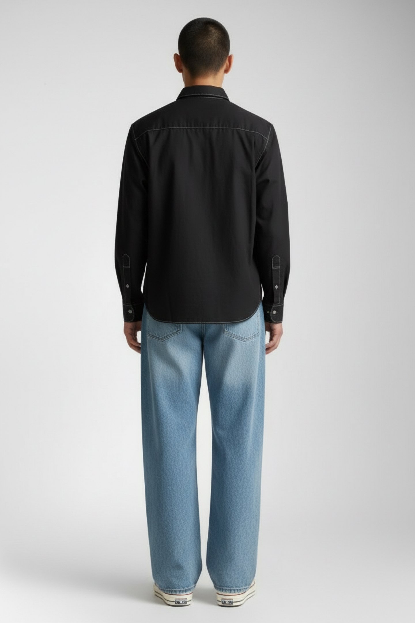 COMME DES GARÇONS HOMME – MEN'S SHIRT BLACK 2