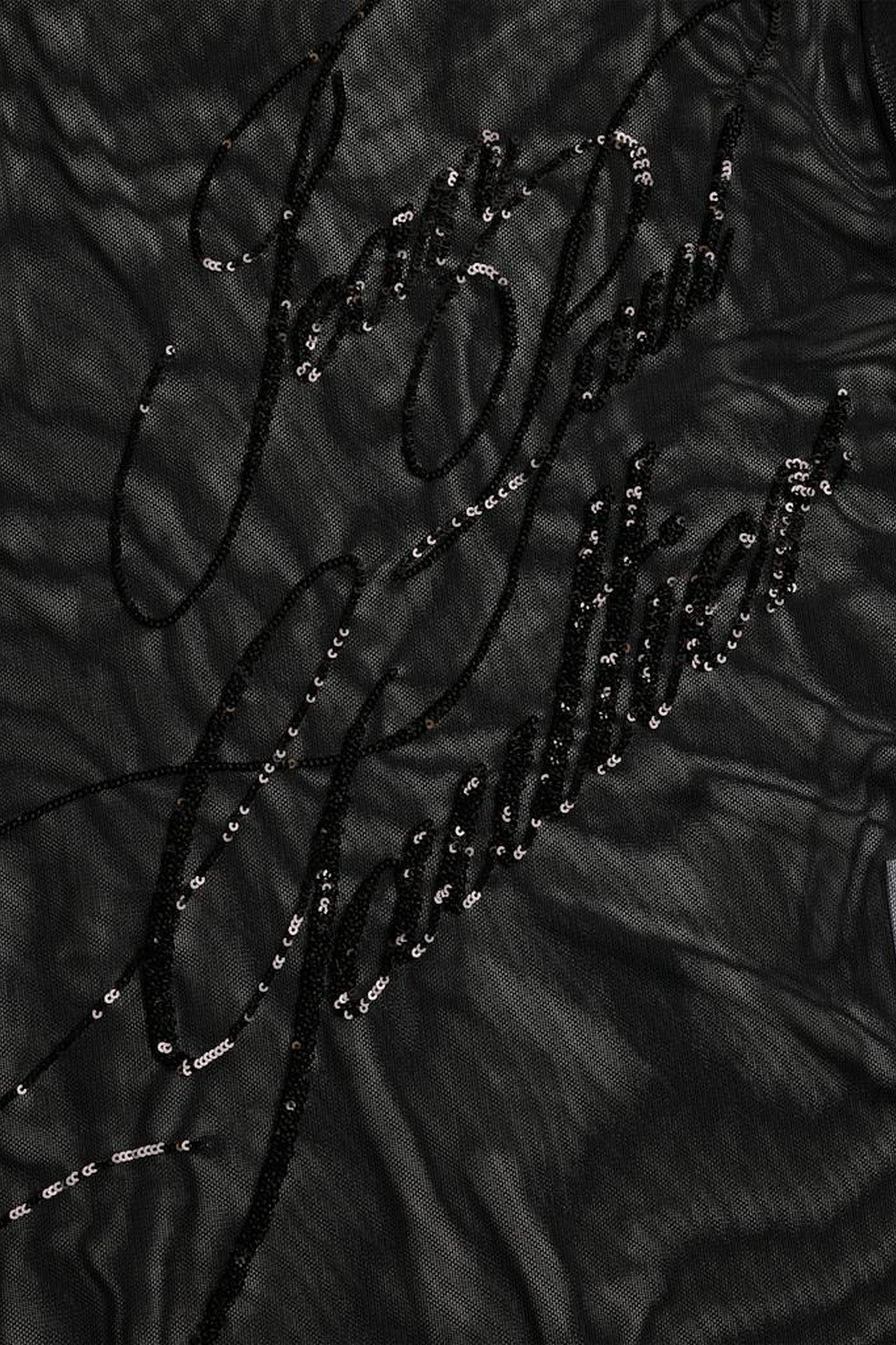 JEAN PAUL GAULTIER – SEQUIN TOP BLACK 4