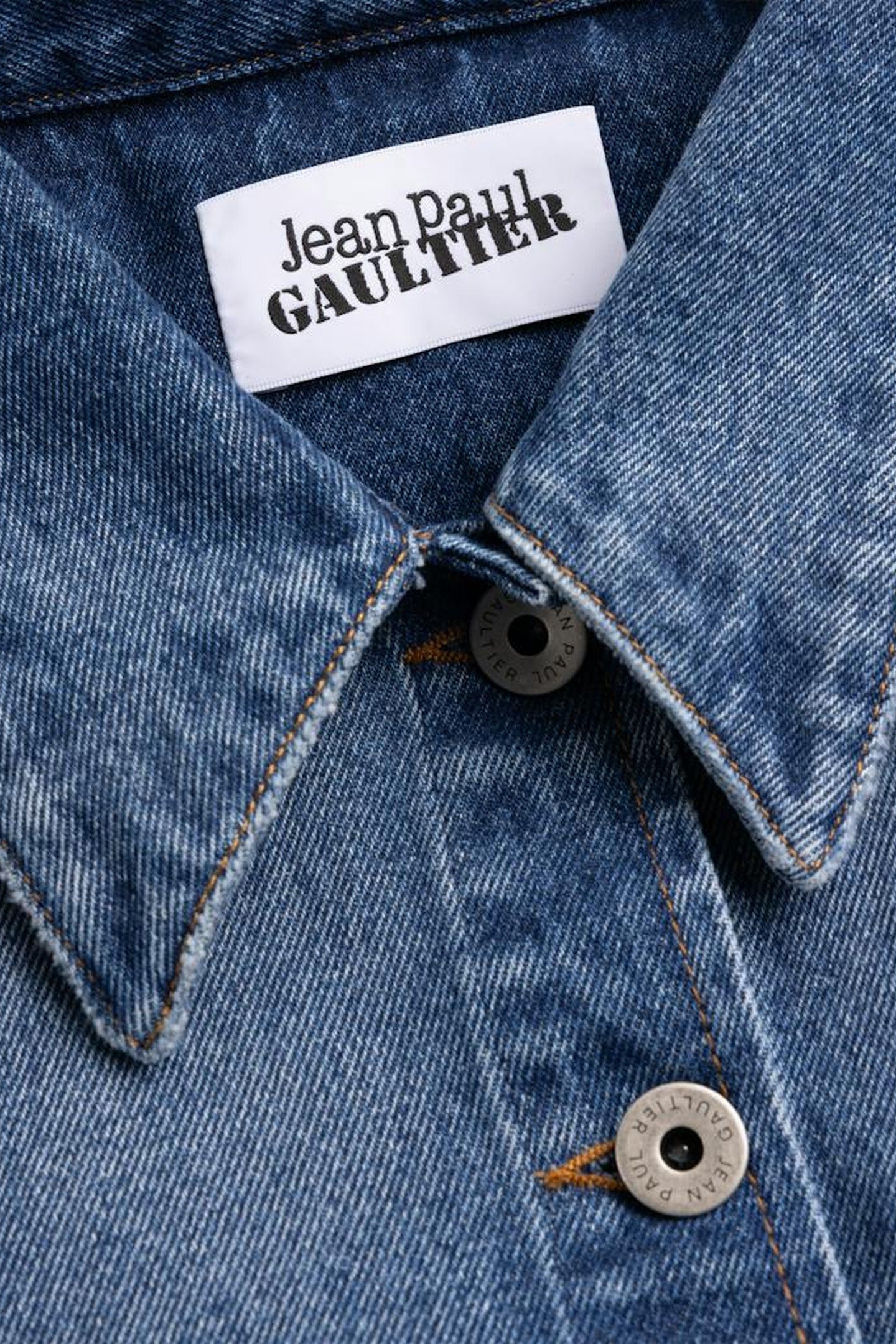 JEAN PAUL GAULTIER – CROPPED CONICAL DENIM JACKET BLUE 5