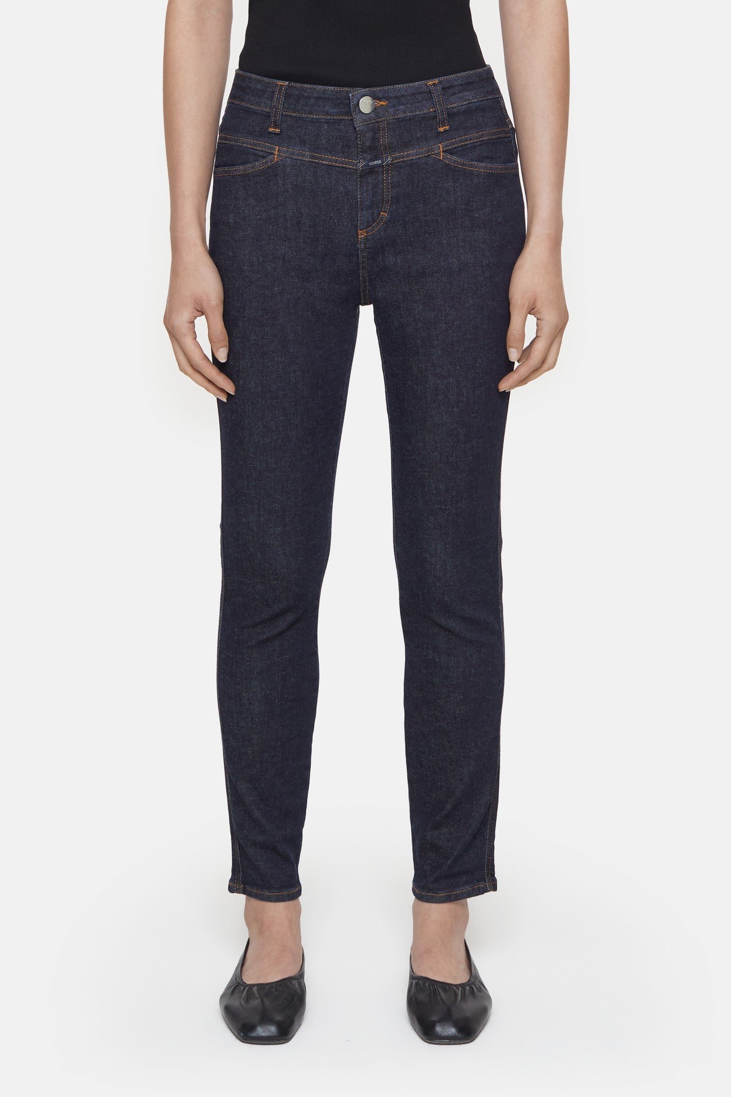 SKINNY PUSHER JEANS DARK BLUE 1