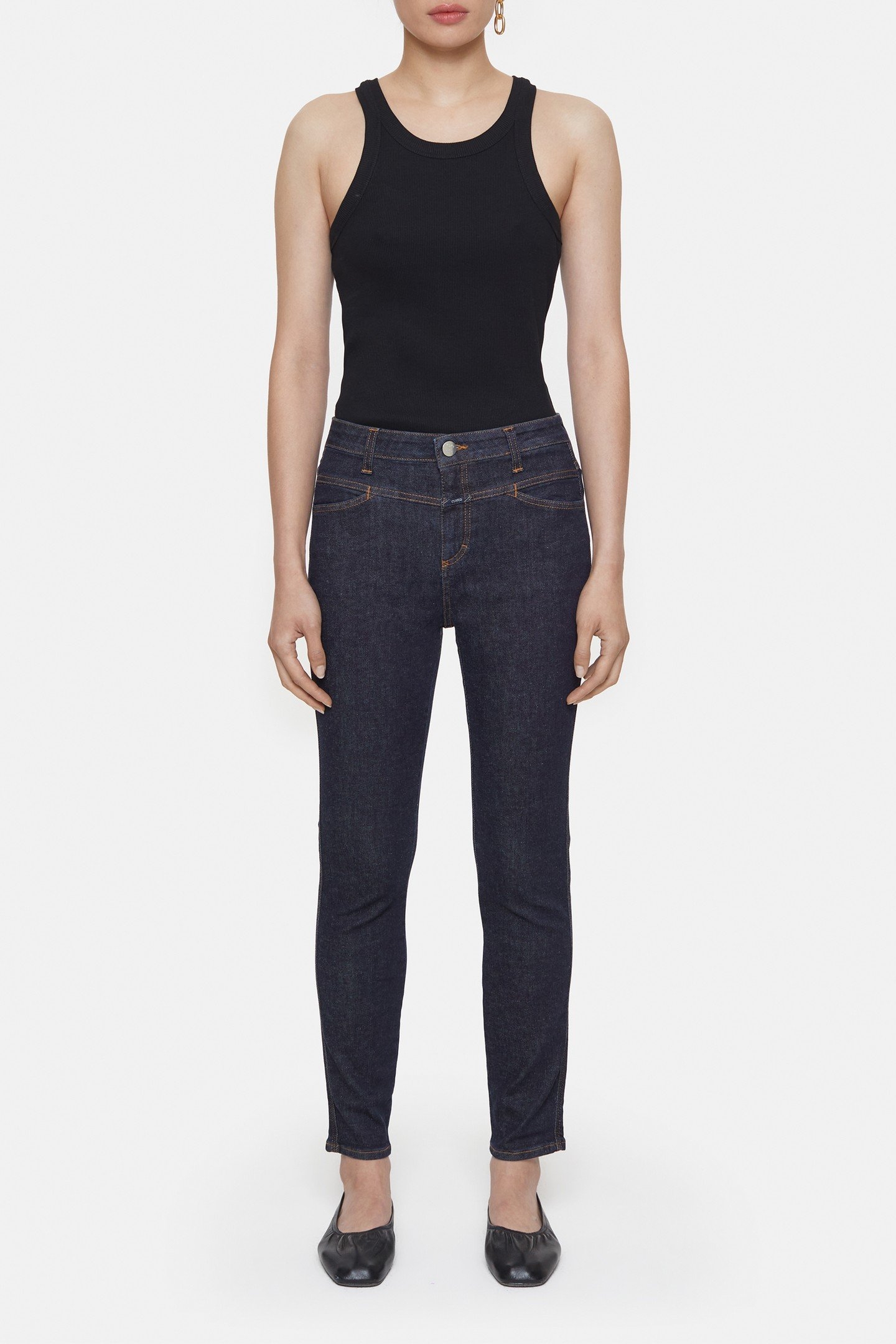 SKINNY PUSHER JEANS DARK BLUE 3