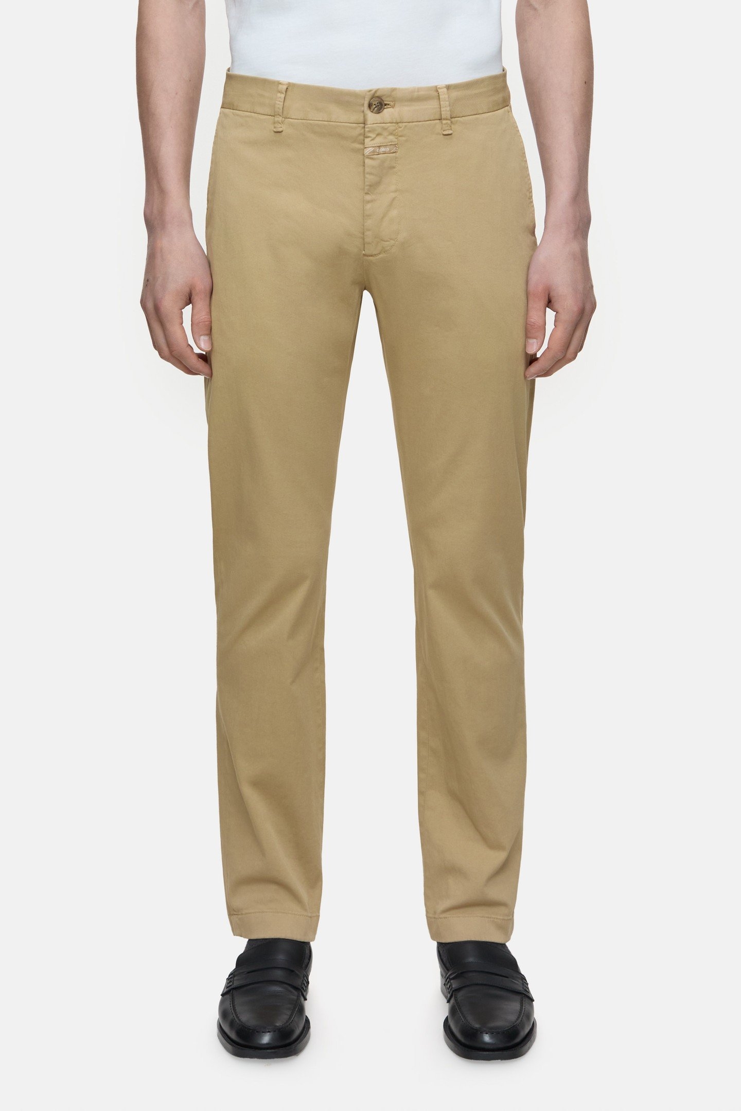 CLIFTON SLIM PANTS CHINO BEIGE 4