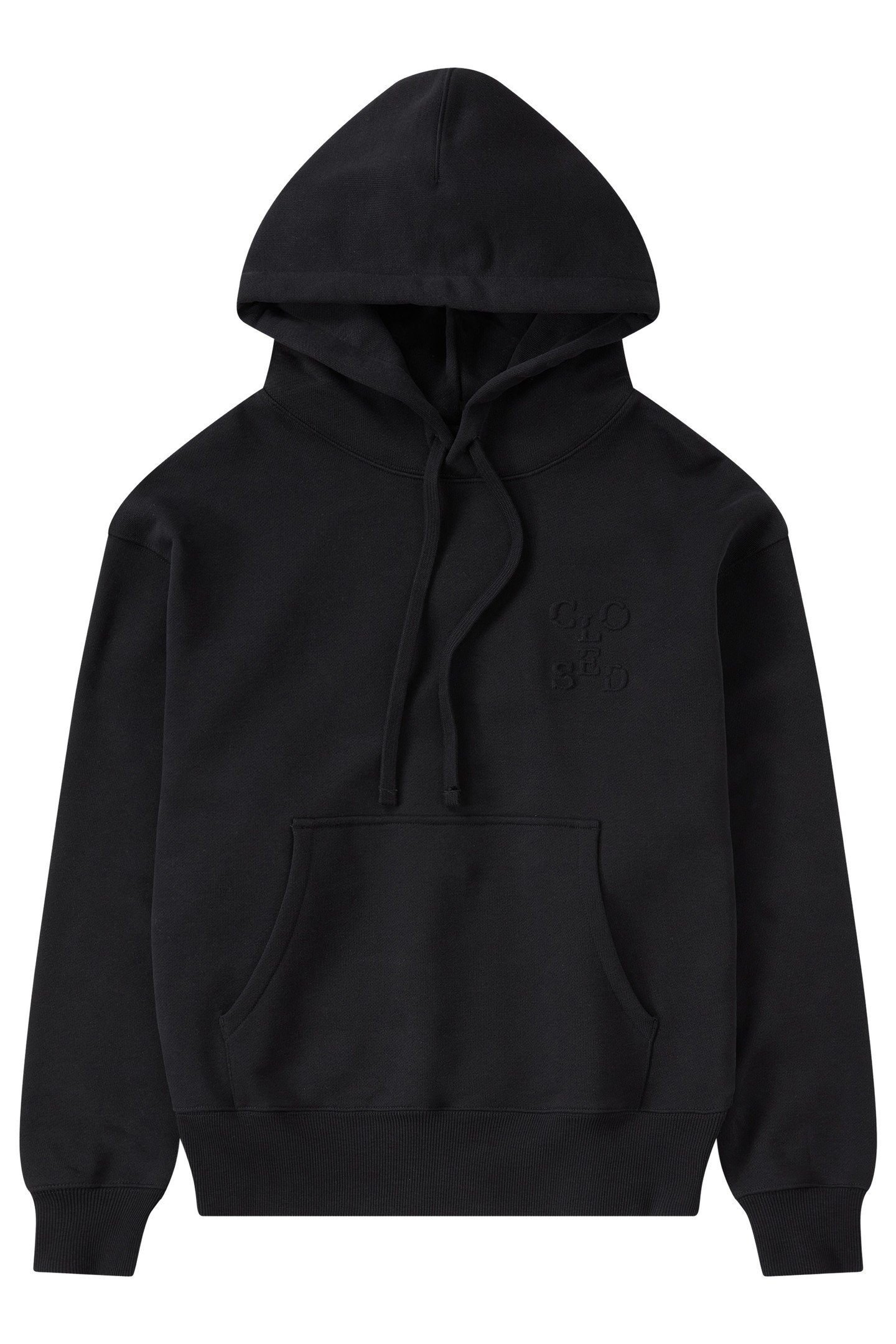 BOXY HOODIE T-SHIRTS BLACK 6