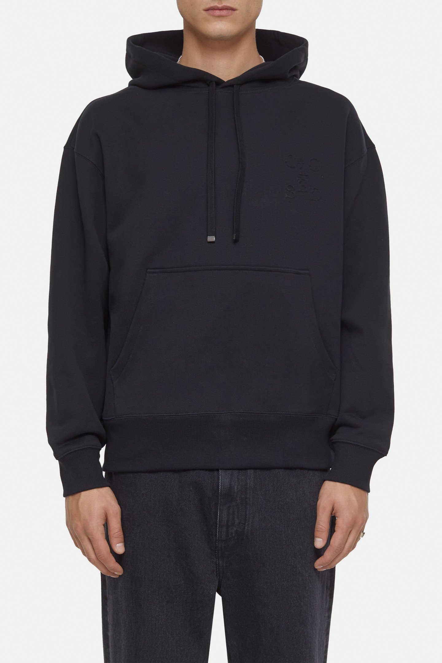 BOXY HOODIE T-SHIRTS BLACK 2