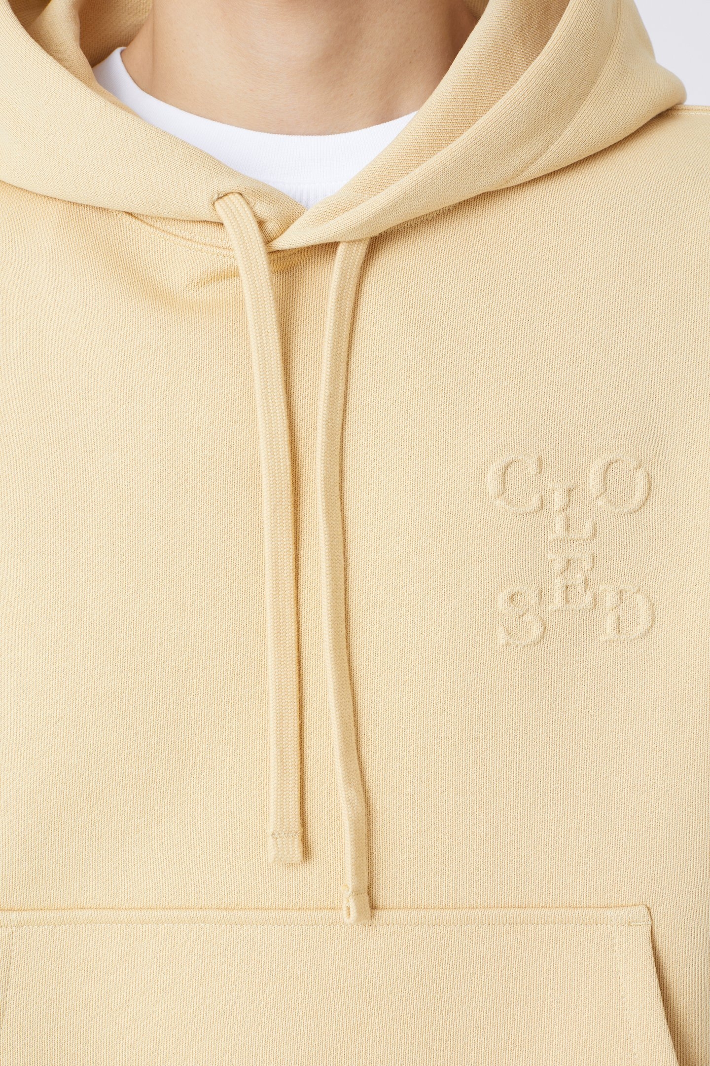 BOXY HOODIE T-SHIRTS HAY YELLOW 7