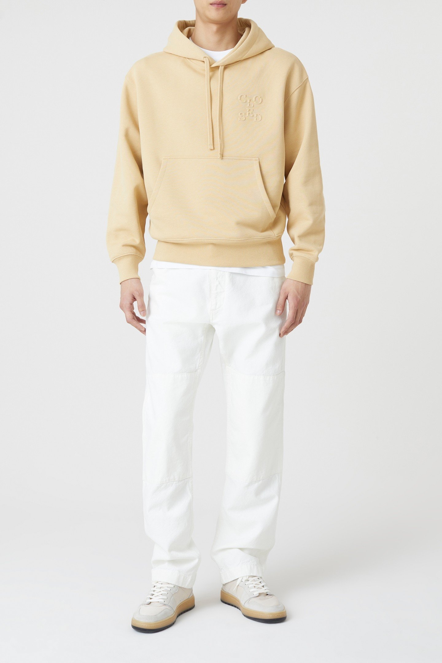 BOXY HOODIE T-SHIRTS HAY YELLOW 1