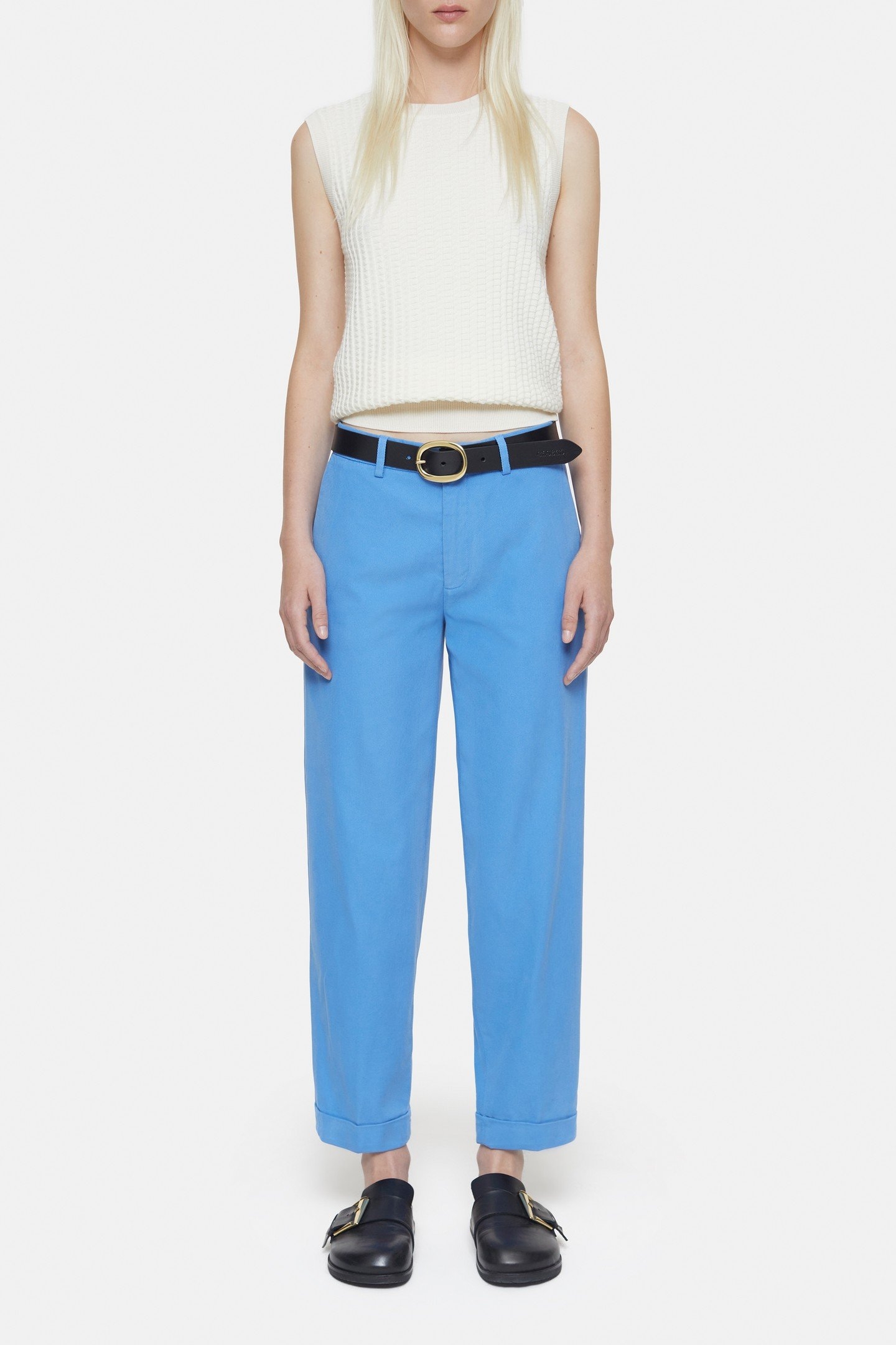 AUCKLEY PANTS CHAMBRAY BLUE 1