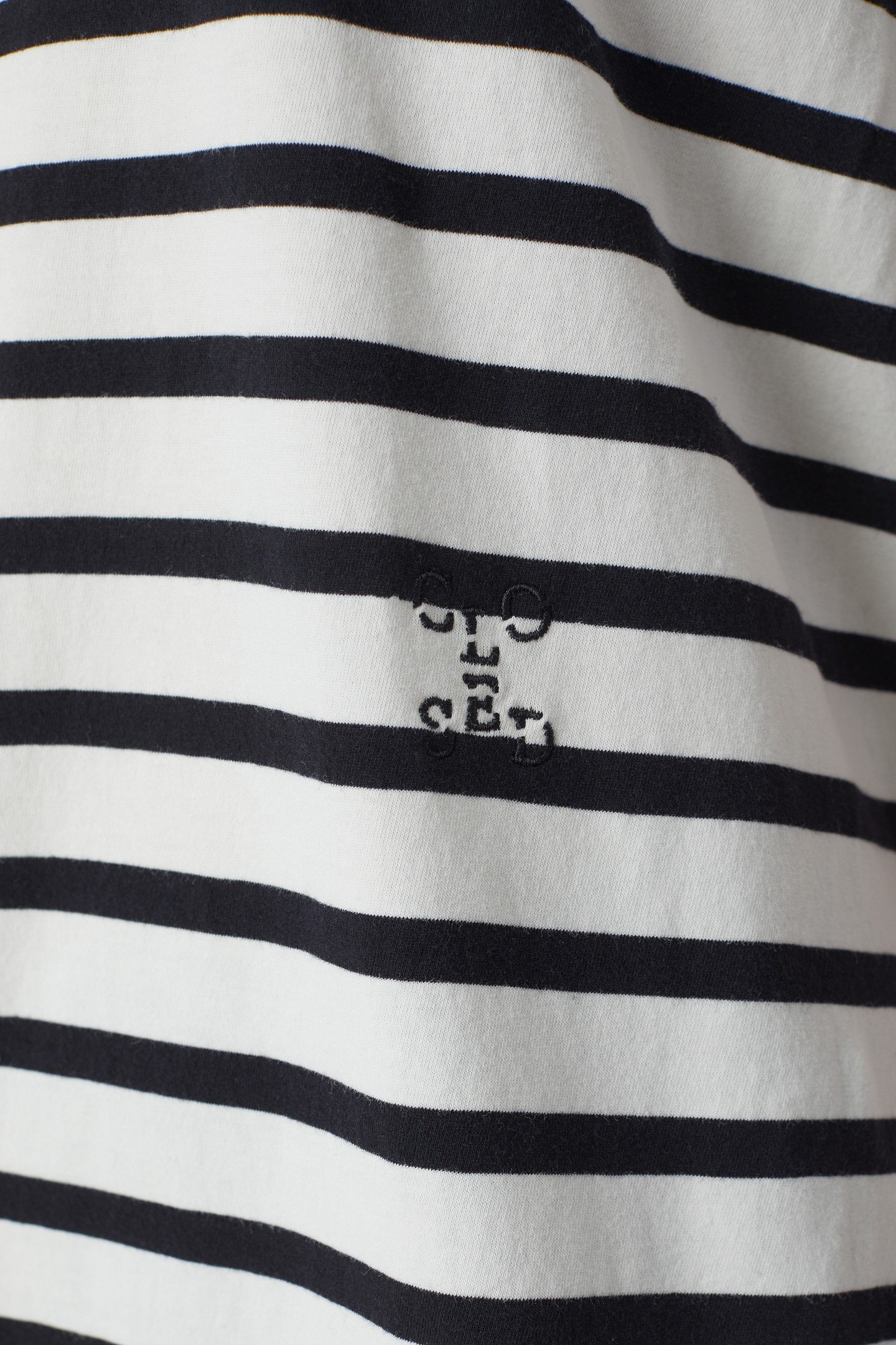 CREW NECK CAP SLEEVE T-SHIRTS BLACK 6