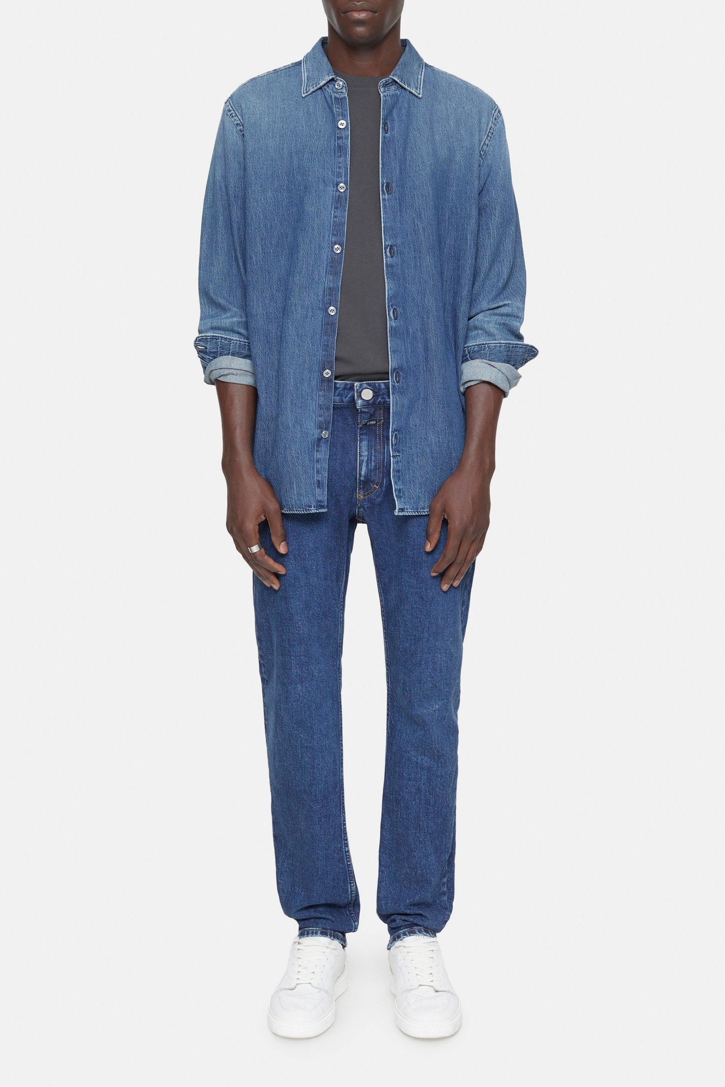 UNITY SLIM JEANS MID BLUE 3