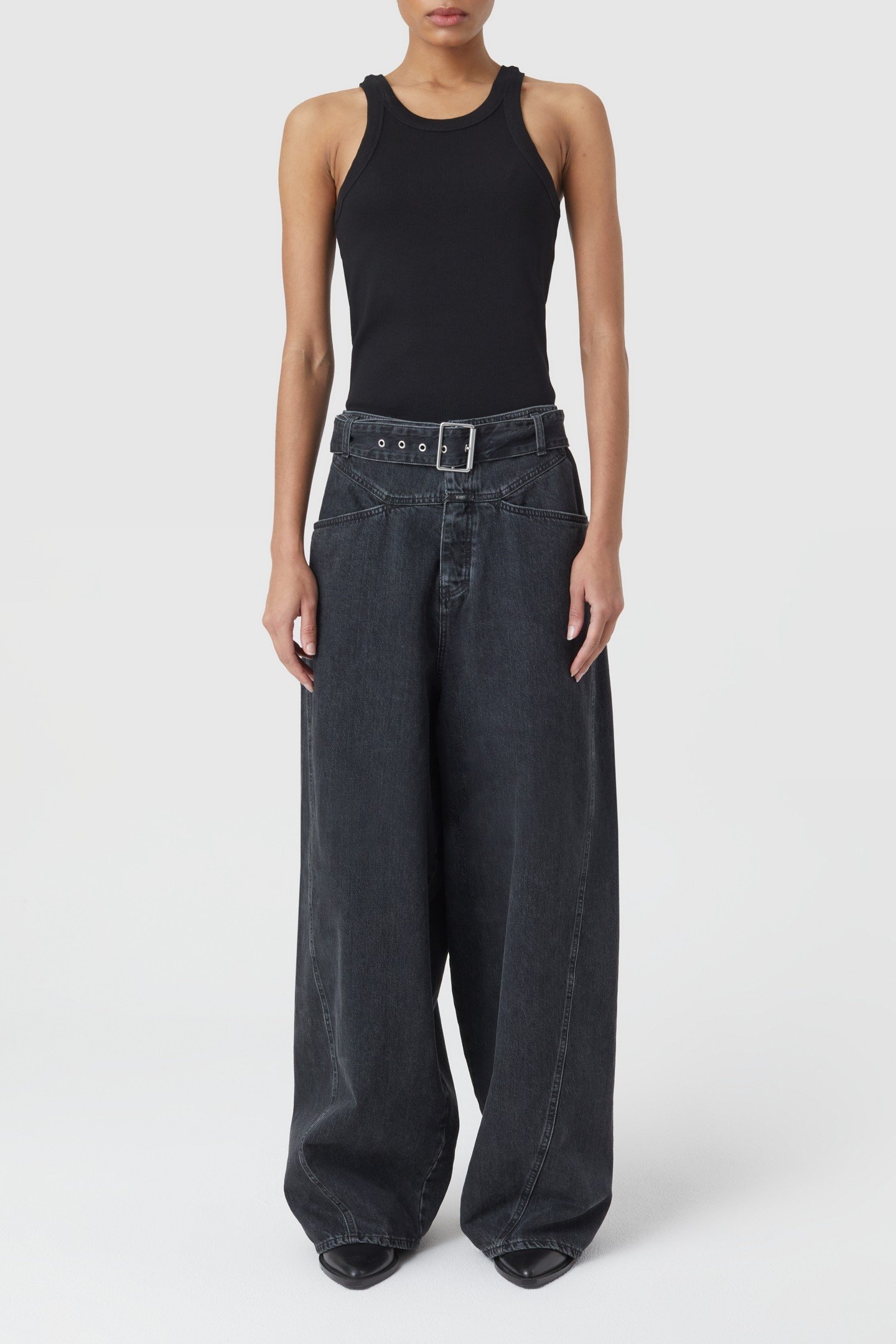 BAGGY-X JEANS DARK GREY 1