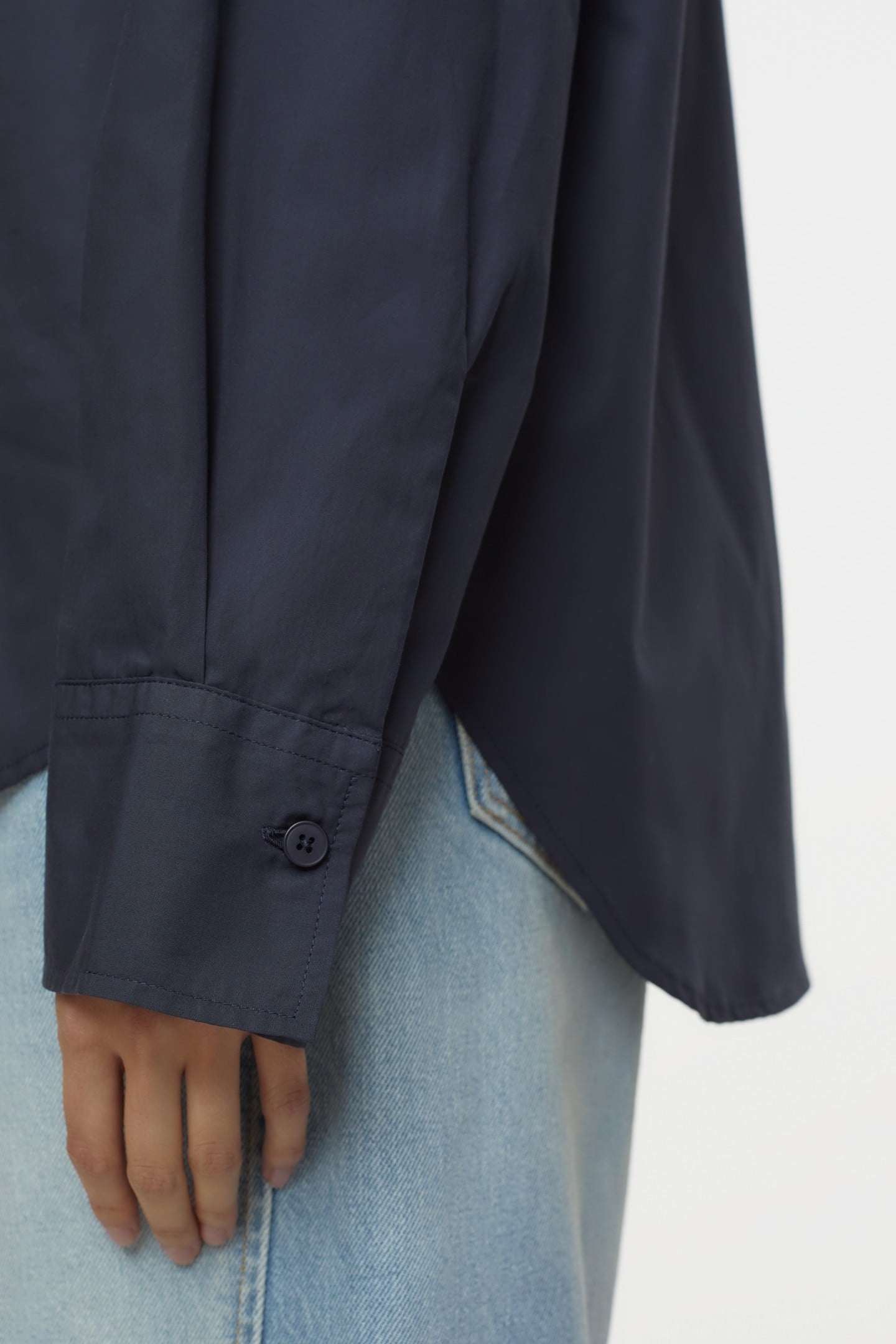 STRAIGHT FITTED SHIRT & BLOUSES DARK NIGHT 6