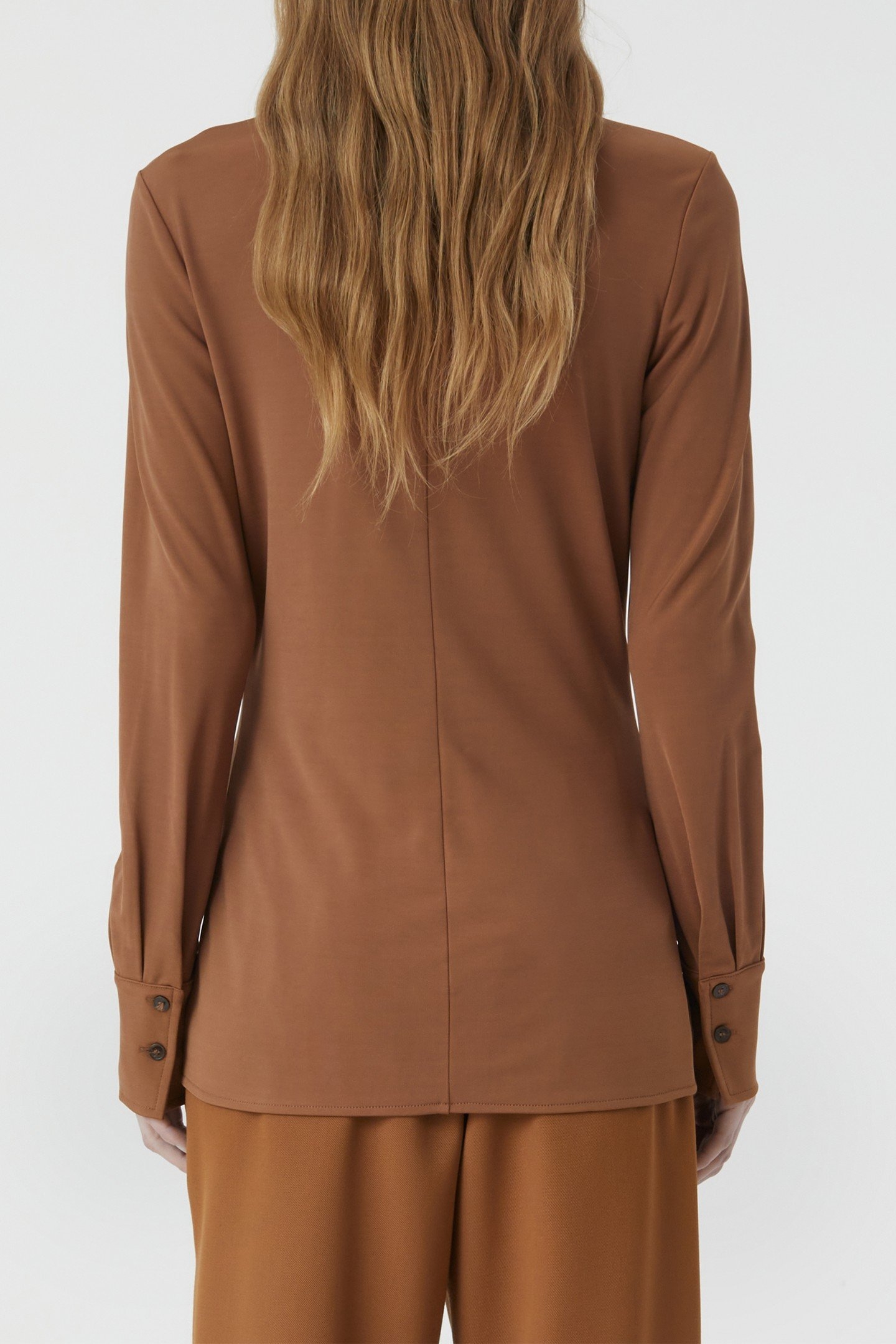 WAISTED BLOUSE SHIRT AUBURN 4
