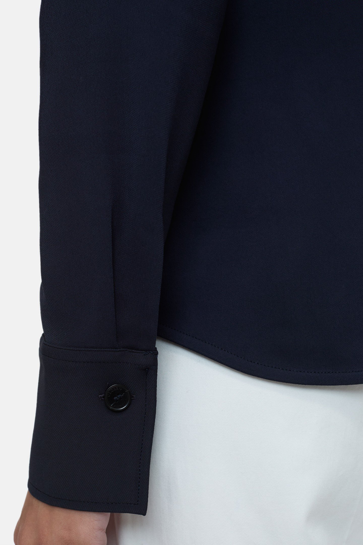 SLIM BLOUSE SHIRT DARK NIGHT 4