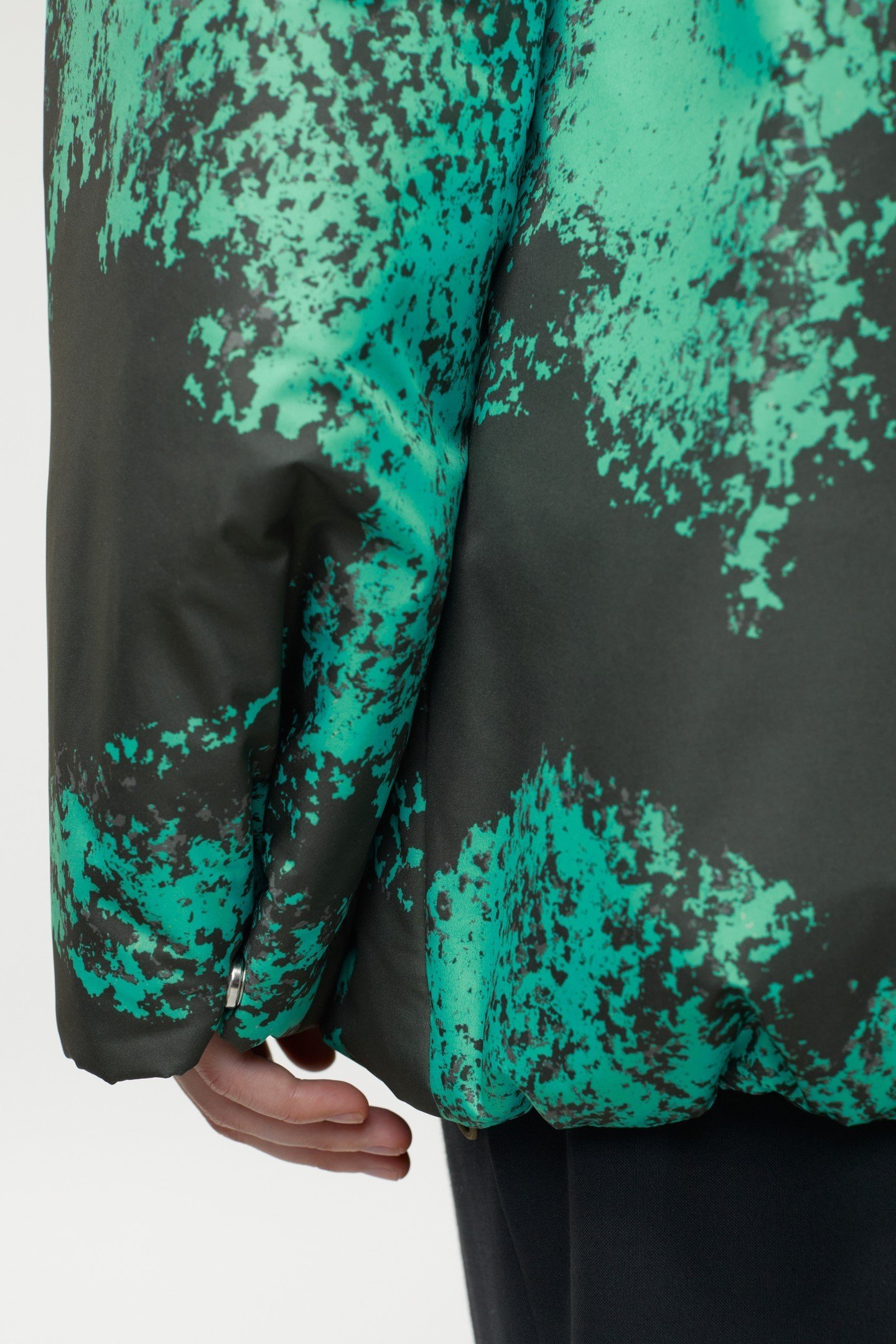 BOMBER JACKET GREEN WEED 8