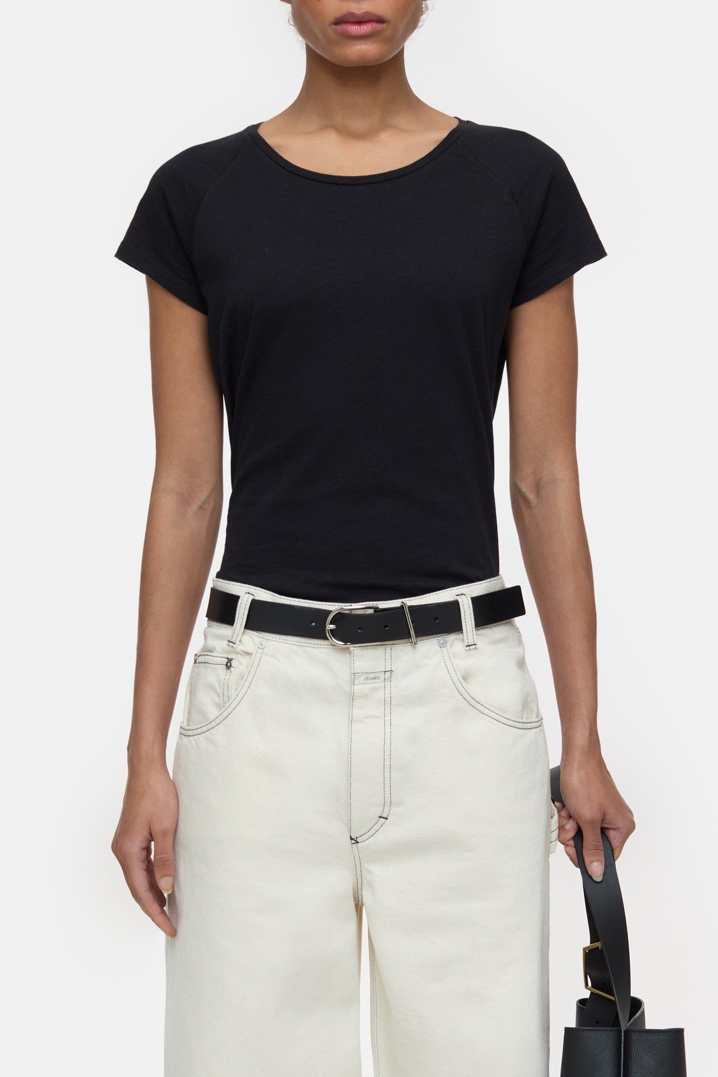 T SHIRT RAGLAN T-SHIRTS BLACK 1