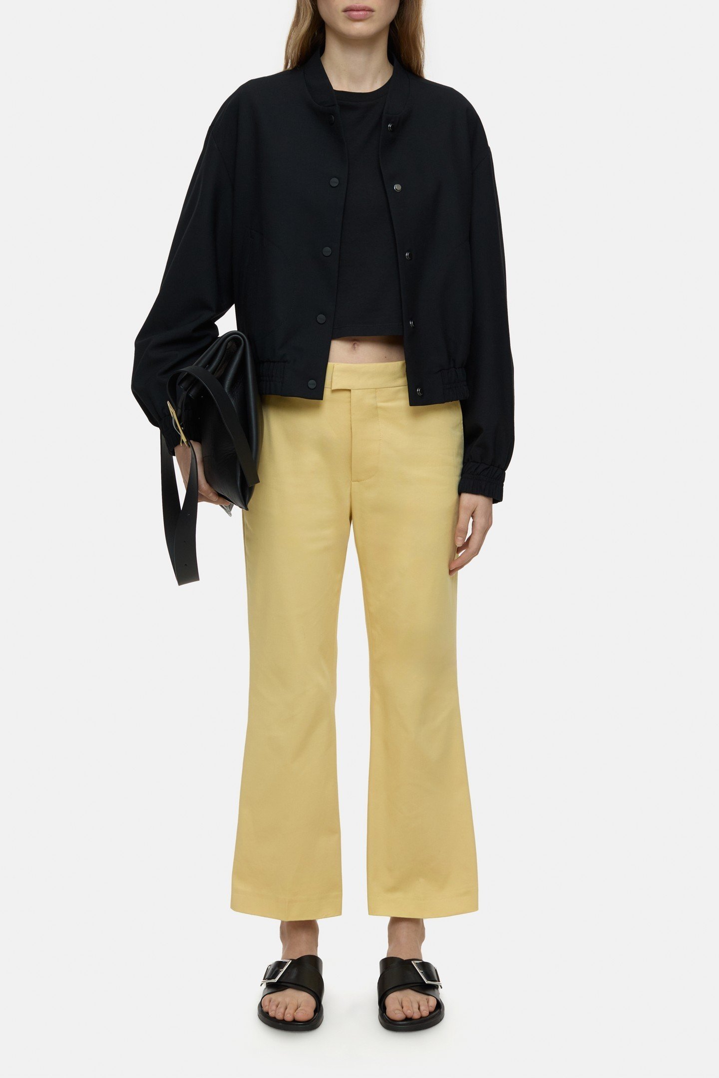 WHARTON PANTS CALAMATTA YELLOW 2