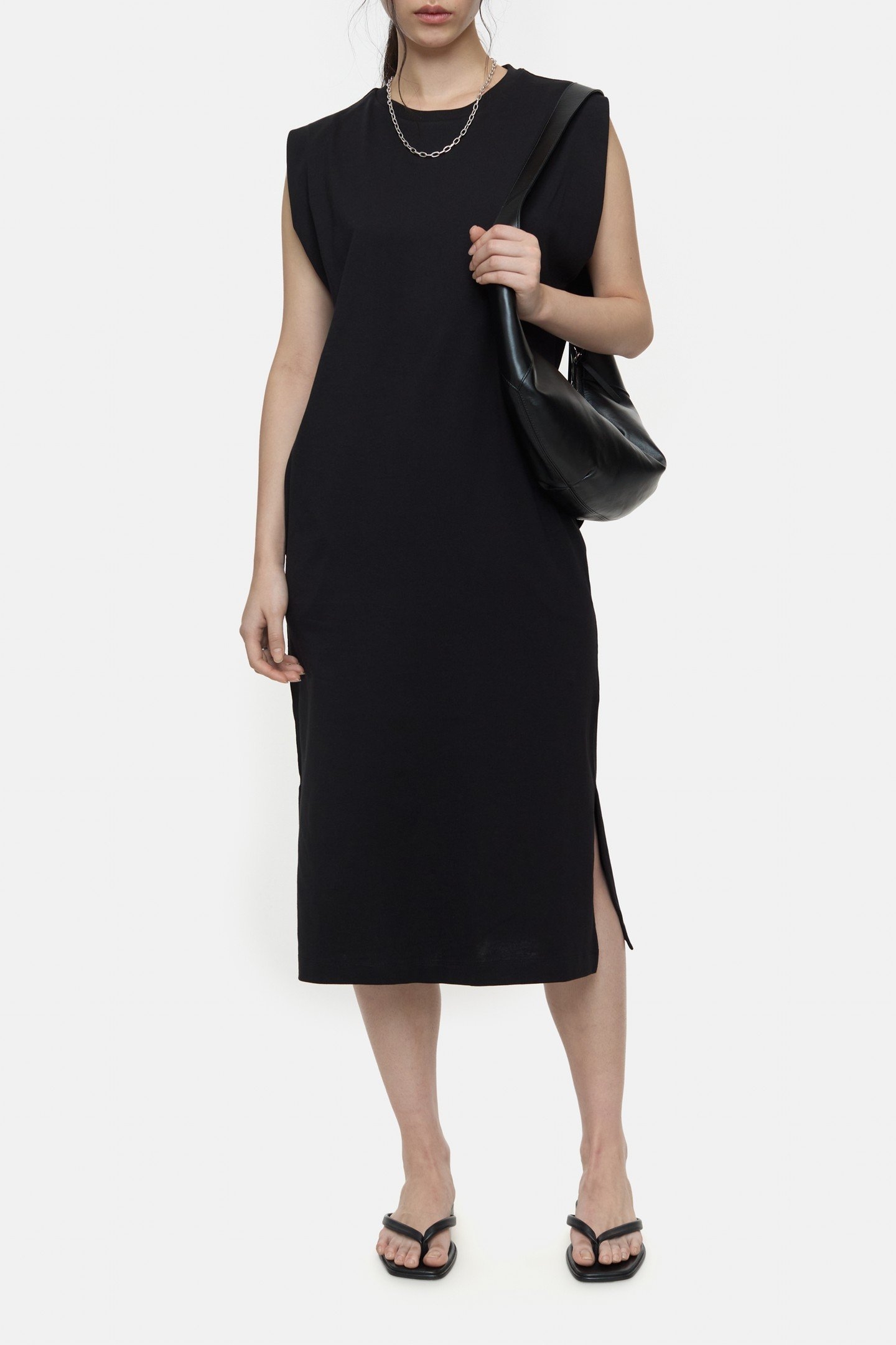 T-SHIRT DRESS BLACK 1