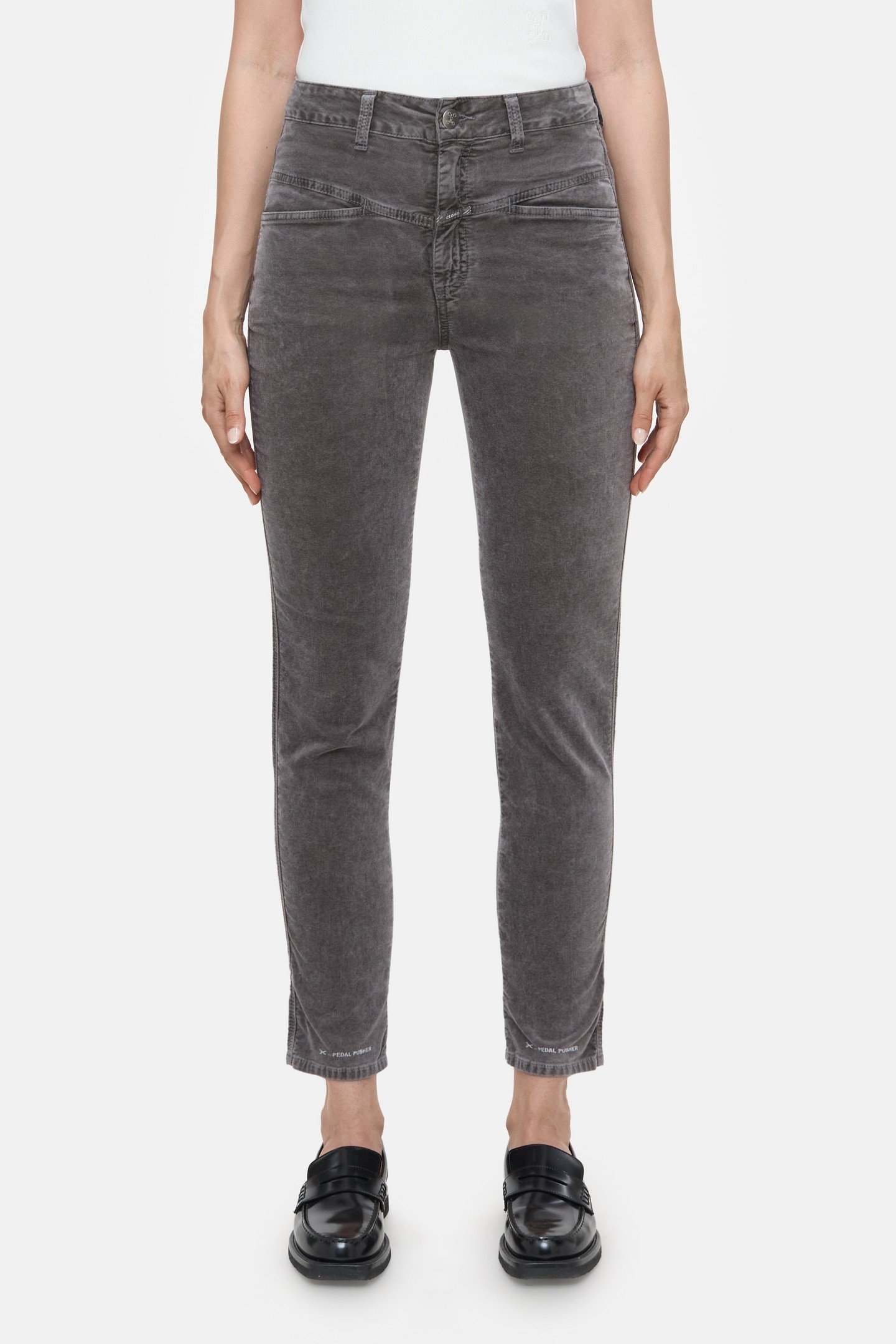 PEDAL PUSHER PANTS HERITAGE GREY 1