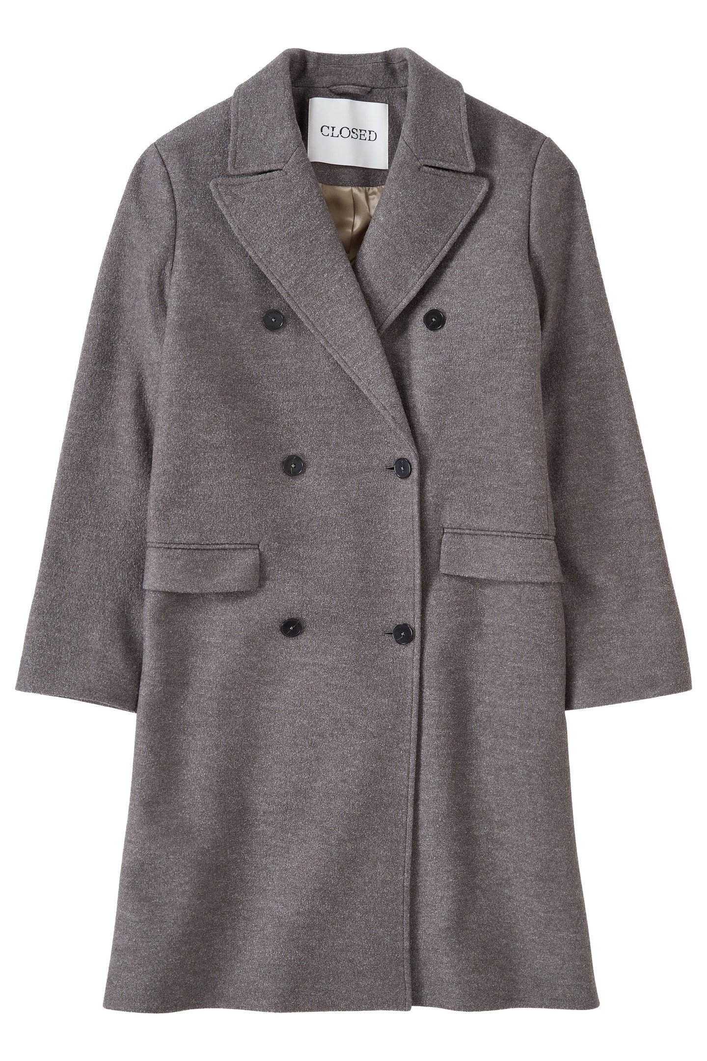 WOOL COAT JACKET HERITAGE GREY 4